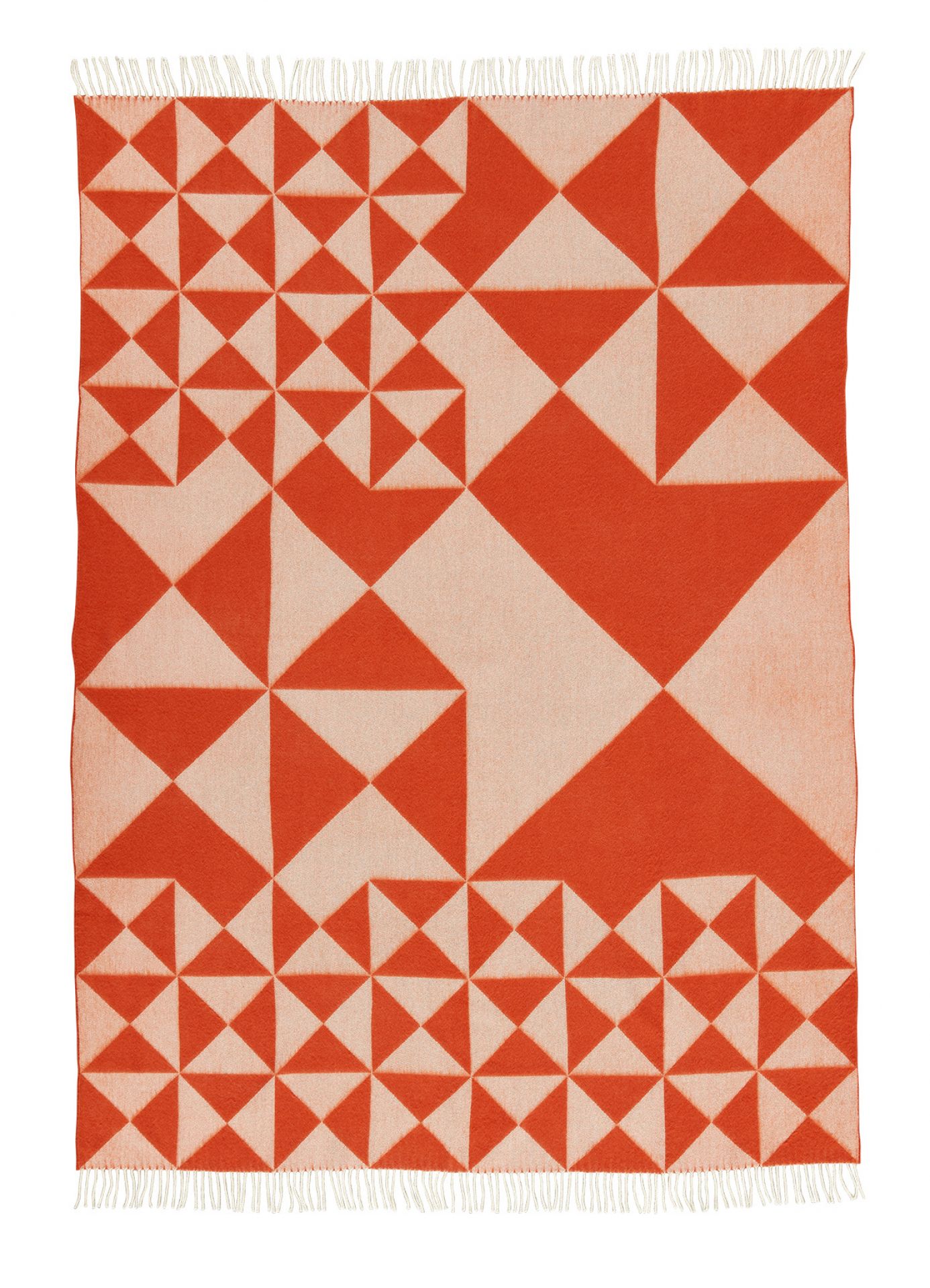 Mirror Throw throw ORANGE Verpan SINGLE PIECE