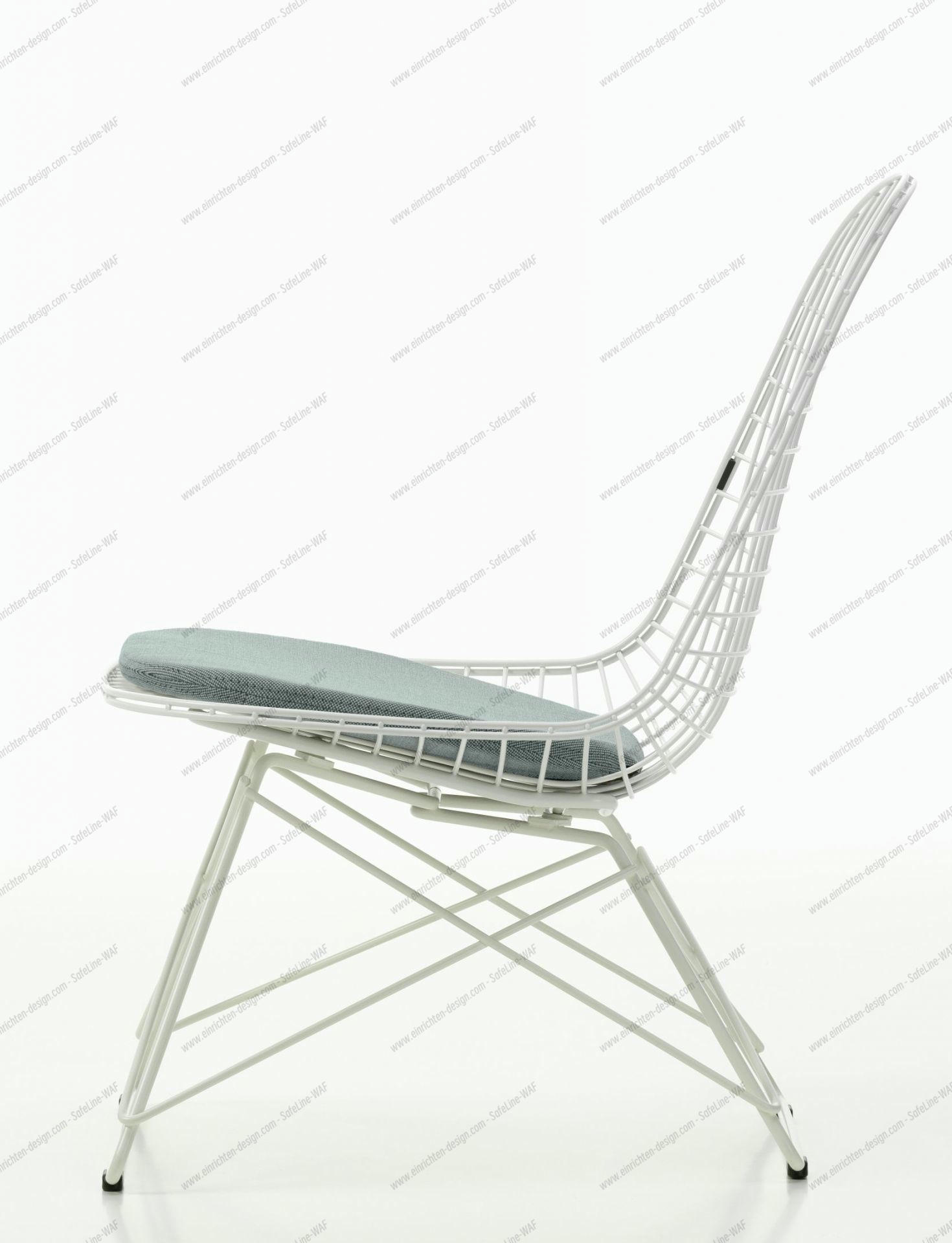 LKR-5 Wire Chair Chair with Seat Cushion Vitra