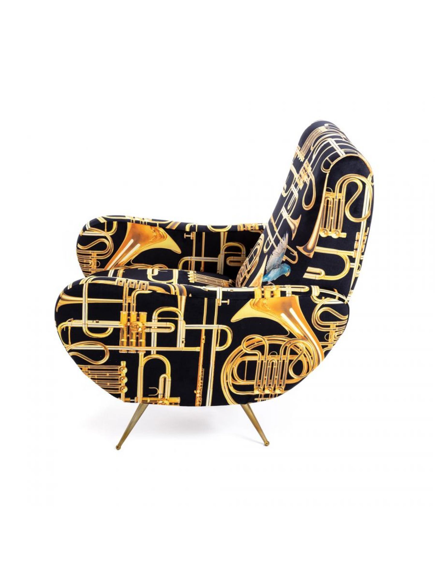 Toiletpaper armchair Trumpets Seletti