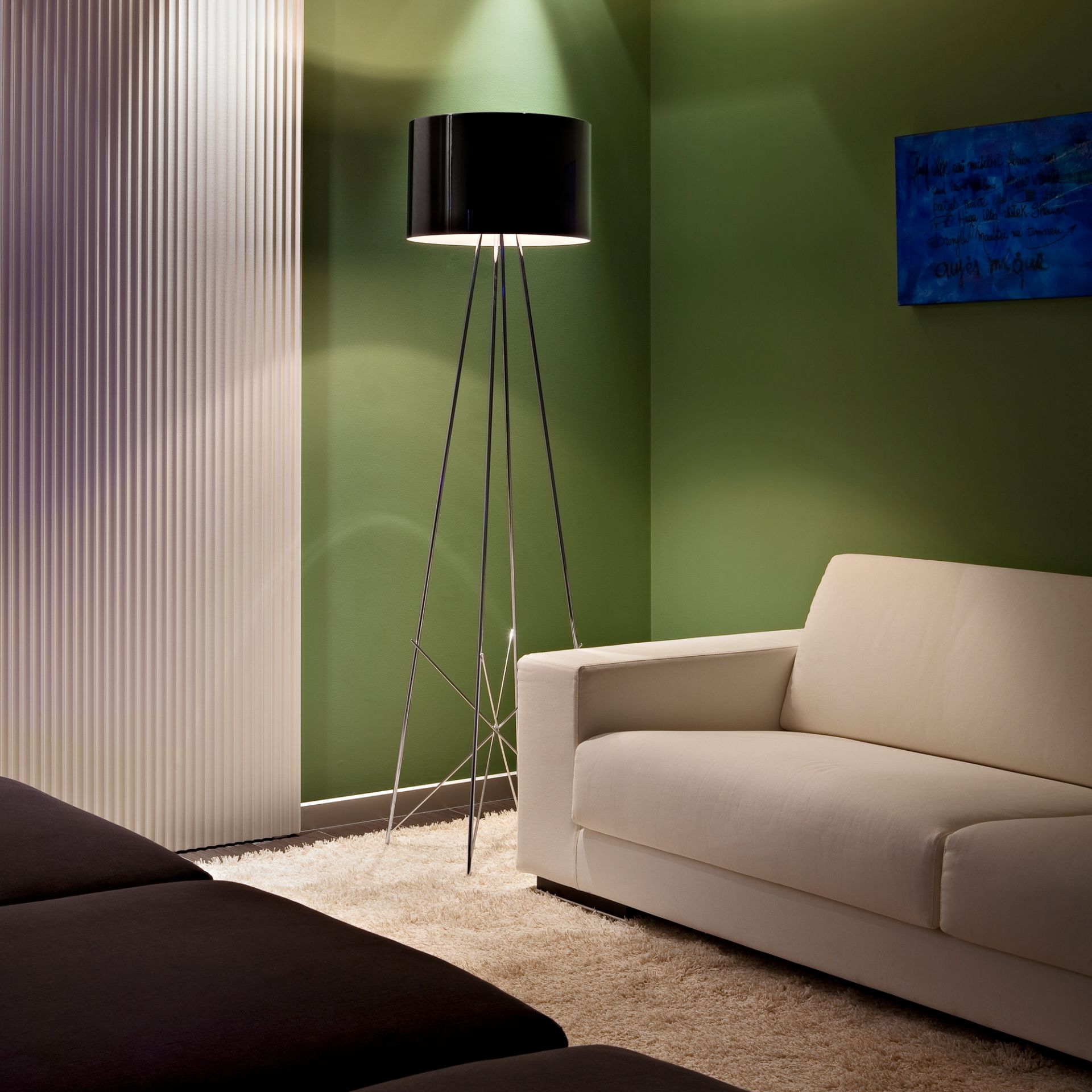 Ray F2 Floor lamp Flos glass