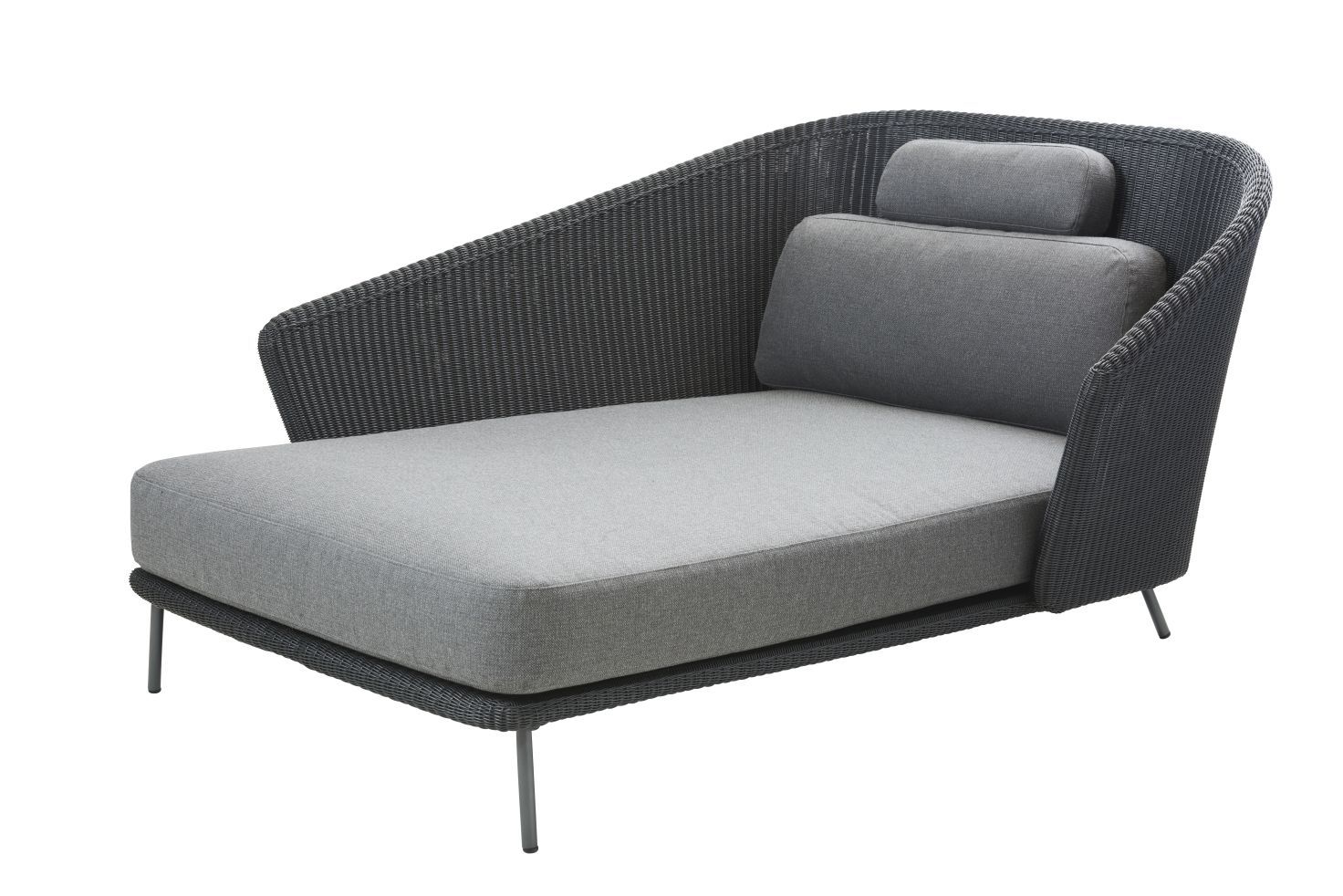 Mega Outdoor Daybed Backrest right Cane-Line