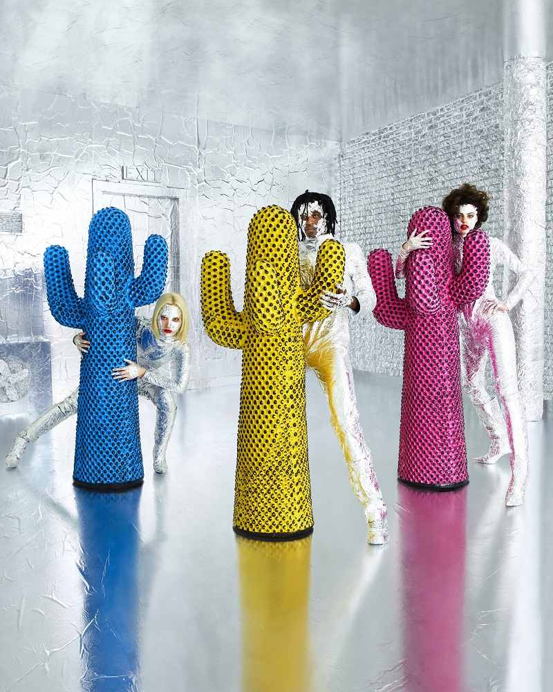 ANDY WARHOL X GUFRAM Andy's Cactus Wardrobe Gufram LIMITED EDITION SINGLE PIECES