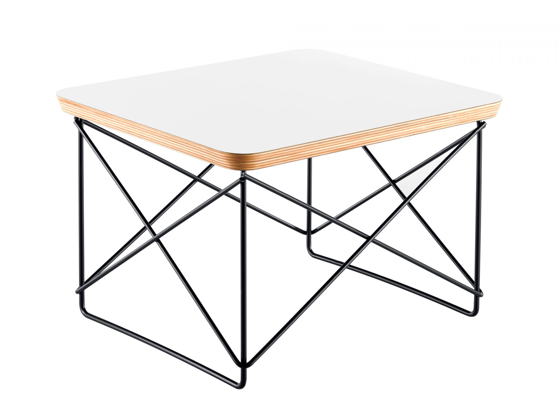 Occasional Table LTR Side Table HPL White-black Vitra SINGLE PIECES