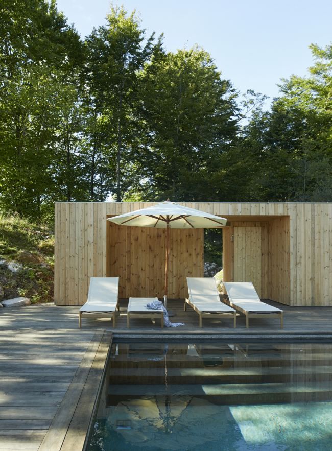 Pelagus Sunbed Outdoor Skagerak by Fritz Hansen