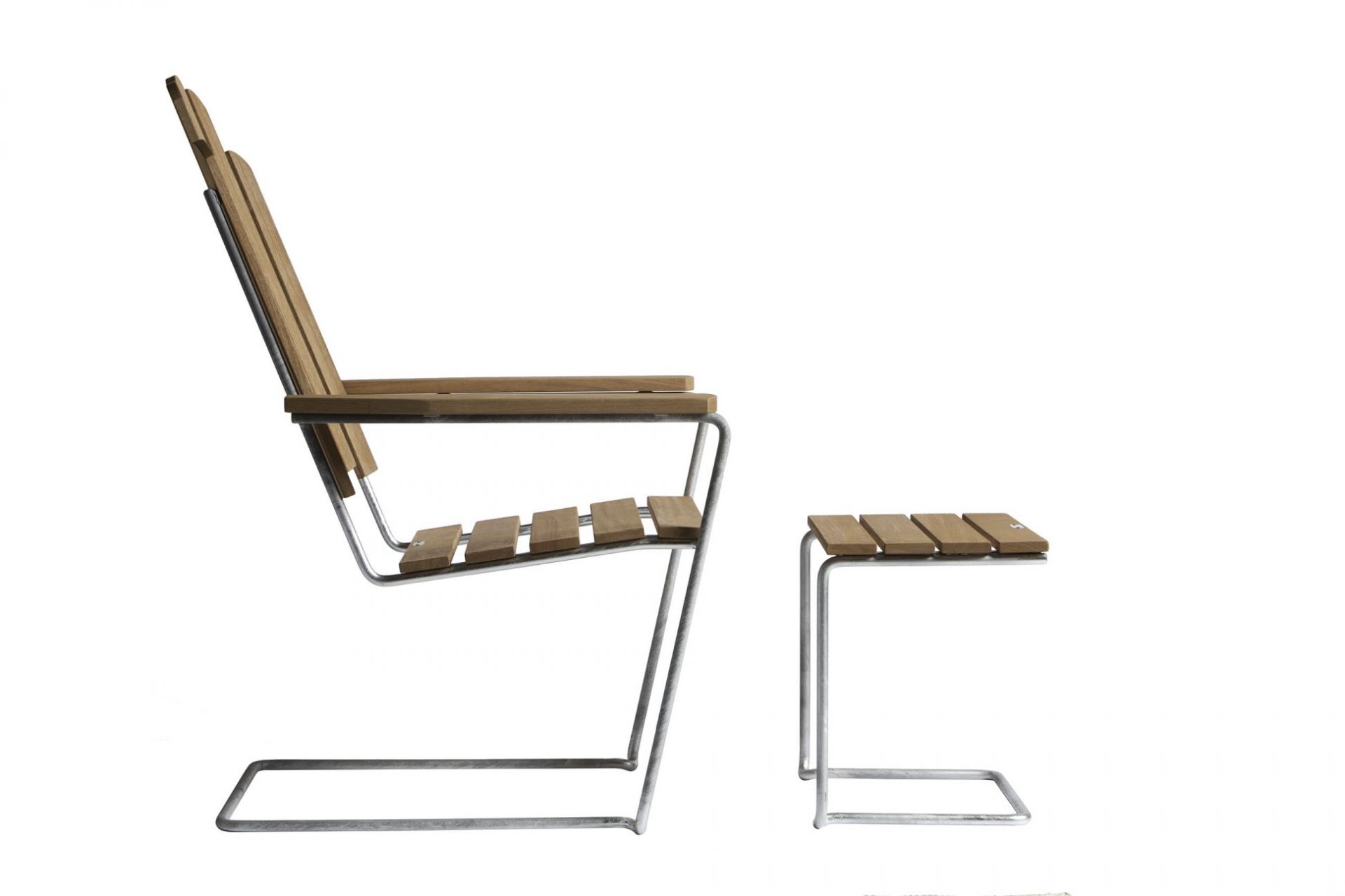 Deckchair A3 Oak Grythyttan Stalmöbler Classic