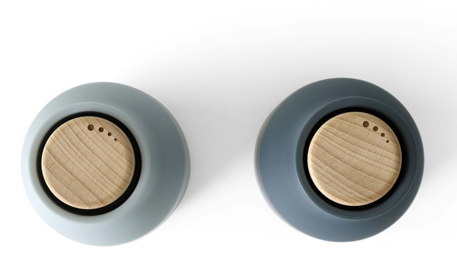 Bottle Grinders Oak salt and pepper mill set of 2 Audo SINGLE PIECES
