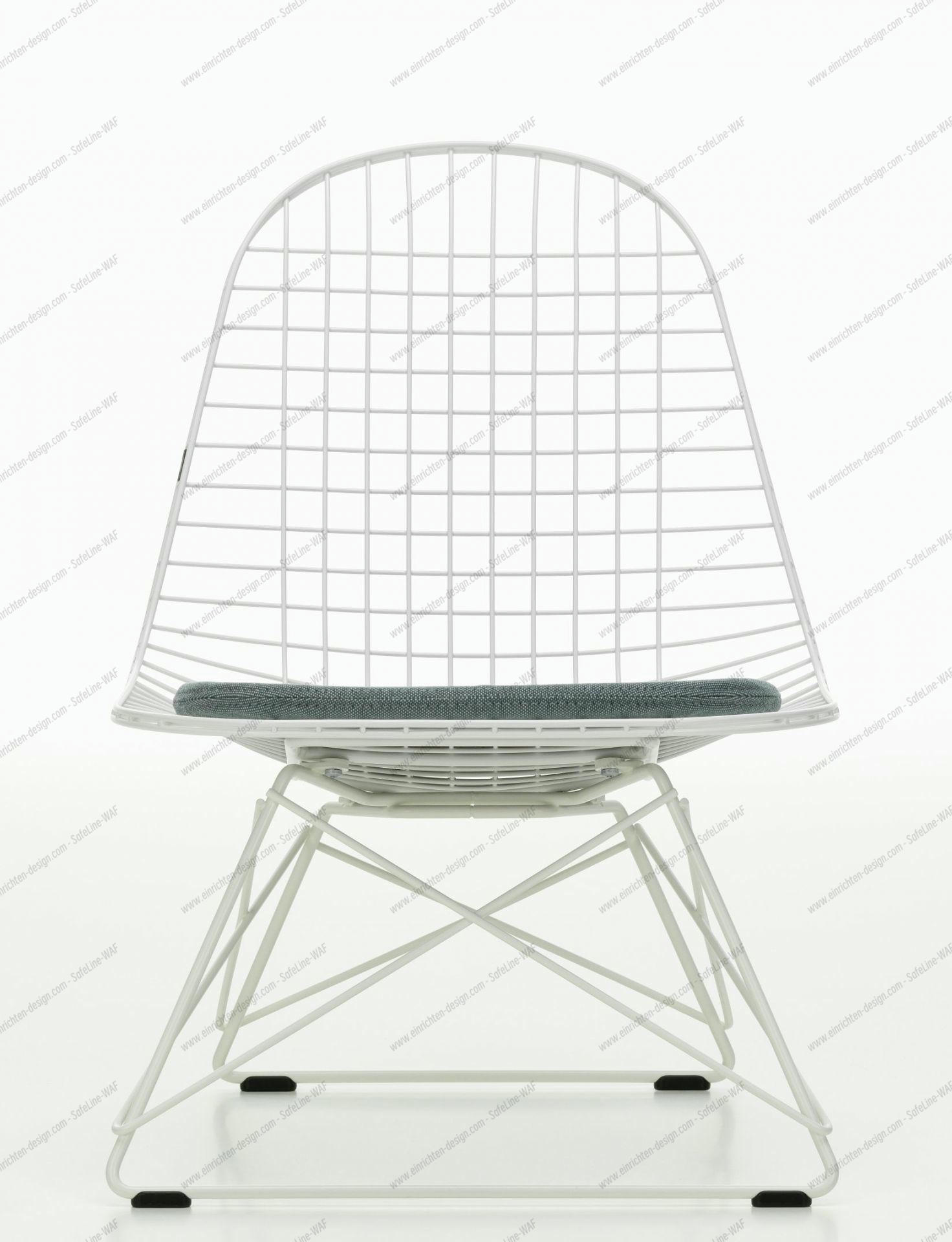 LKR-5 Wire Chair Chair with Seat Cushion Vitra