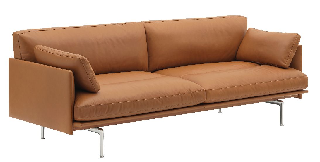 Outline Soft 3-seater sofa Muuto  