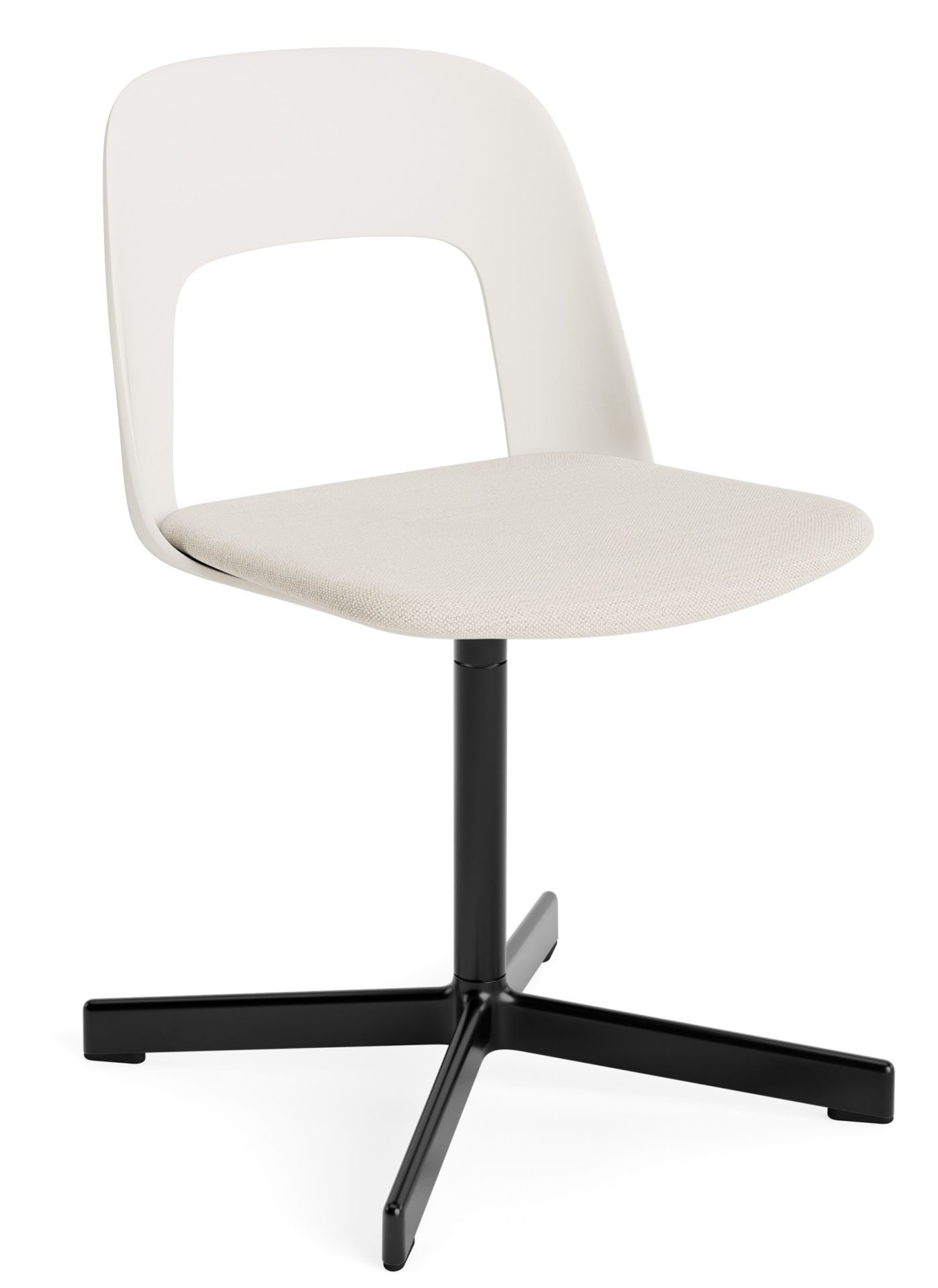 Layout Side Chair 133 4-star swivel base chair Hay 