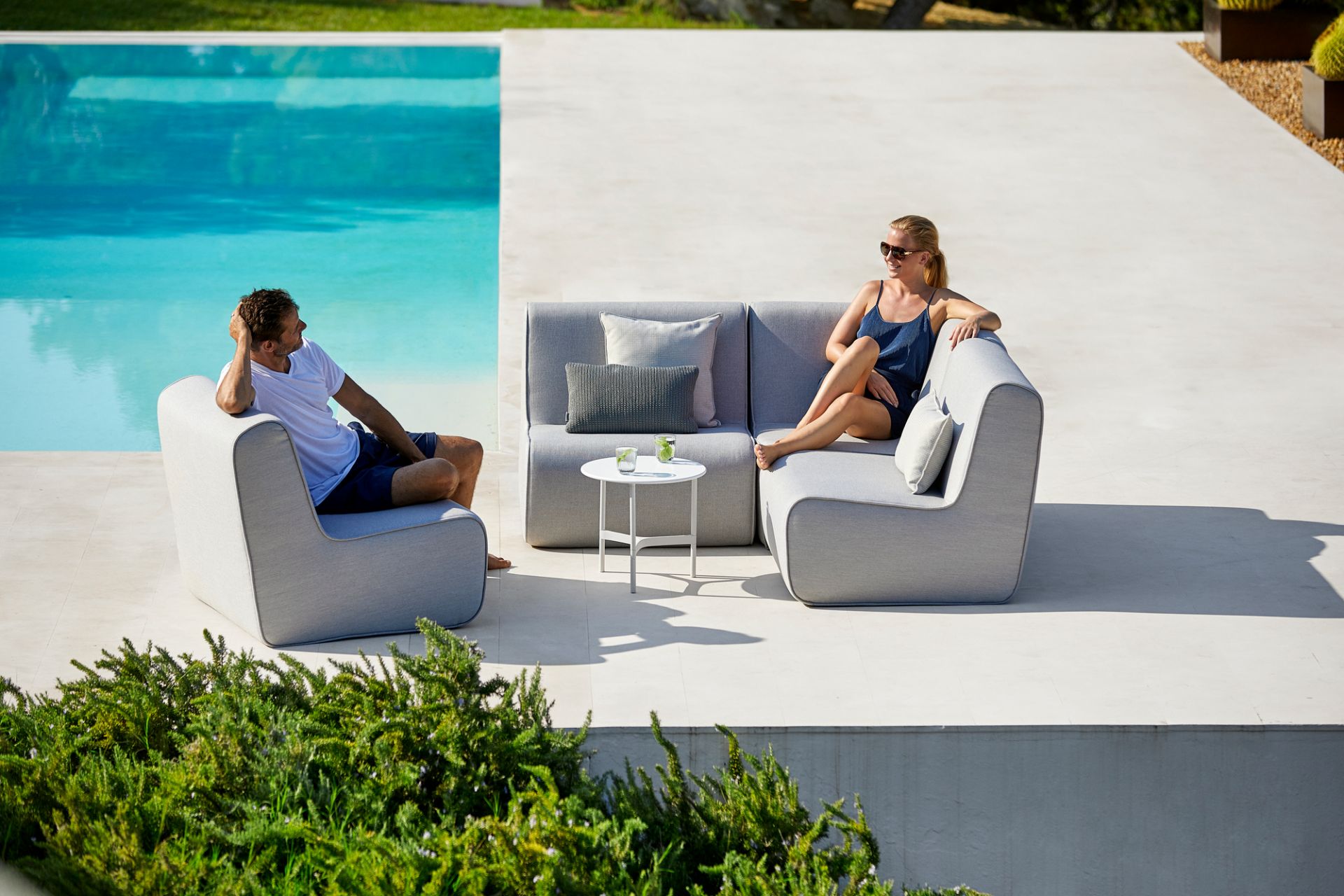 Twist Outdoor Side table Cane-Line