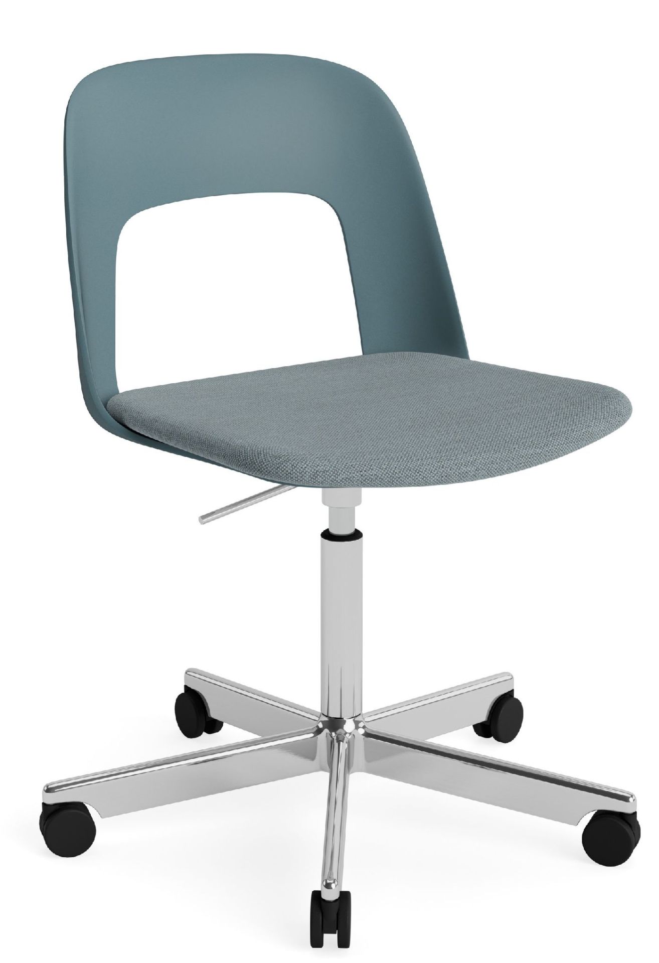 Layout Side Chair 143 5-star swivel base chair Hay   
