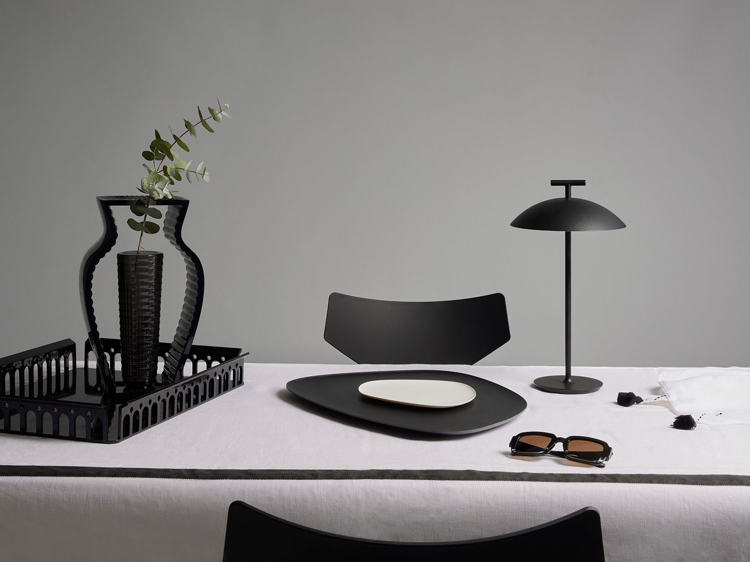 Mini Geen-A Table lamp black Kartell