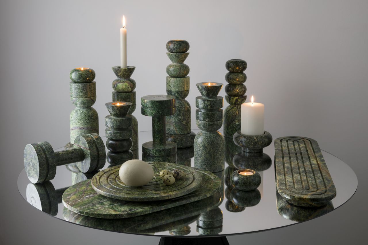 Rock Candle Holder Large Tom Dixon