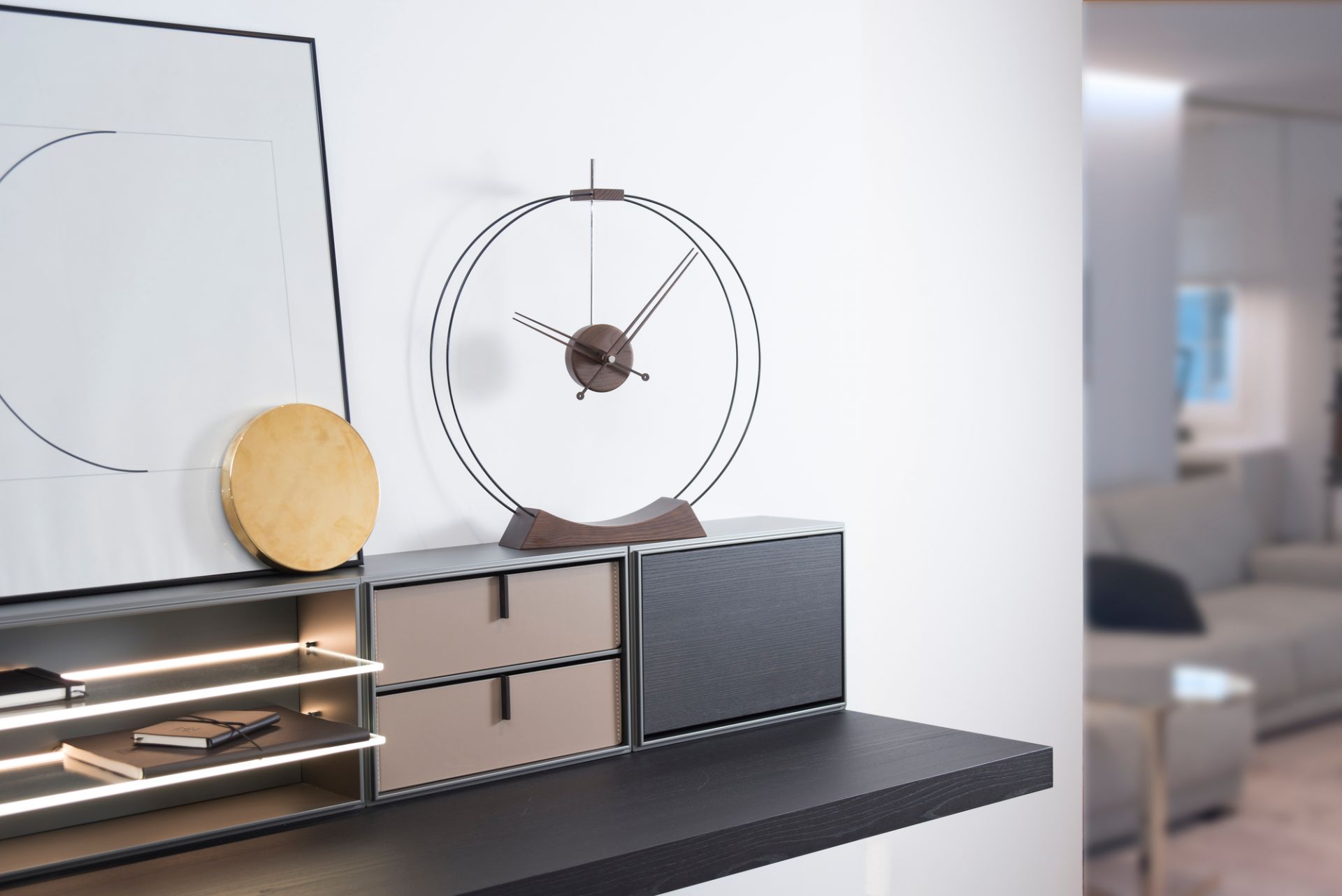 Aire Table Clock nomon