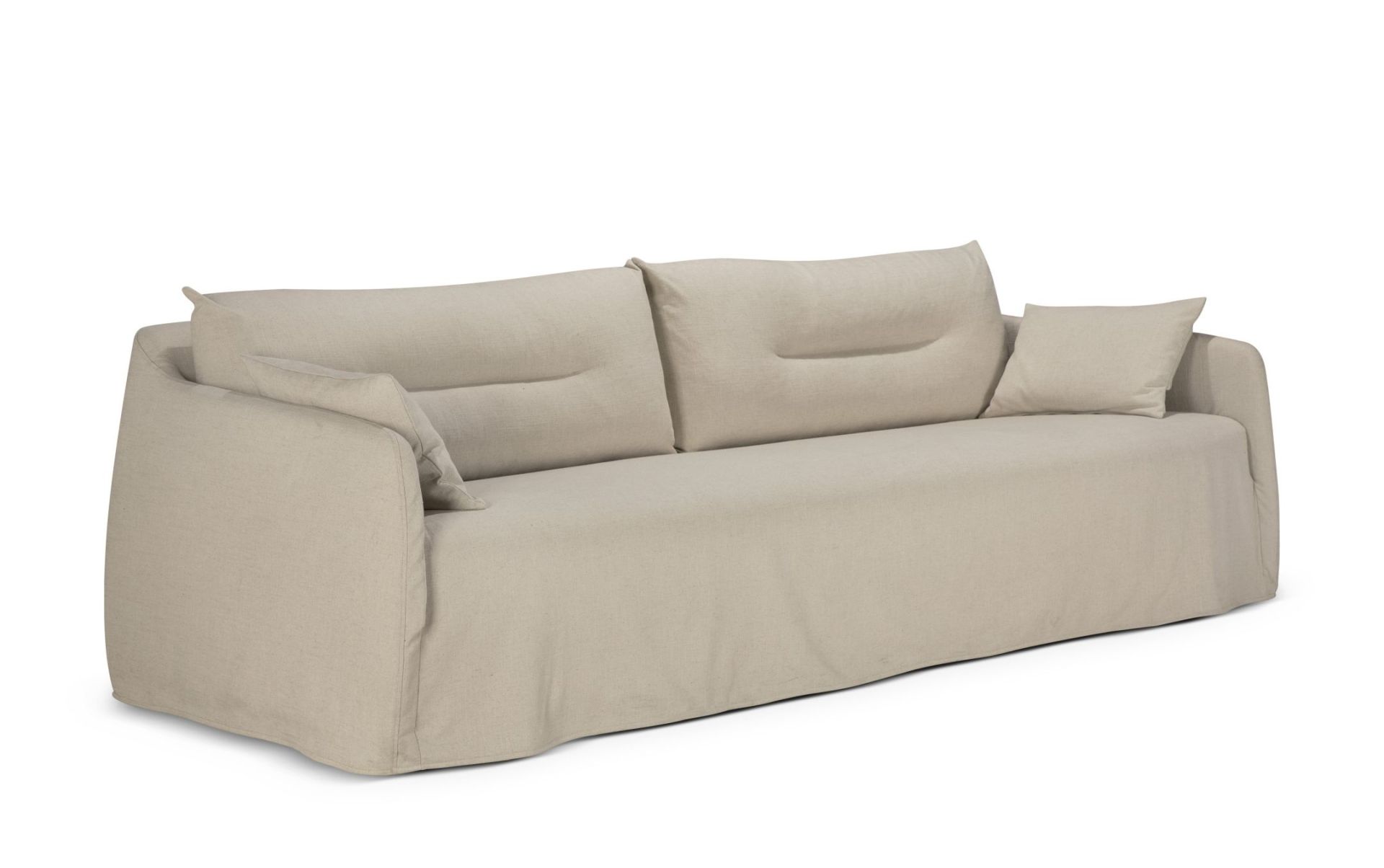 Weave 3-Seater sofa Bone Ethnicraft