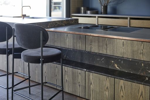 Series 430 Bar Stool Bar stool 75 cm BLACK / REMIX 123 Verpan SINGLE PIECES