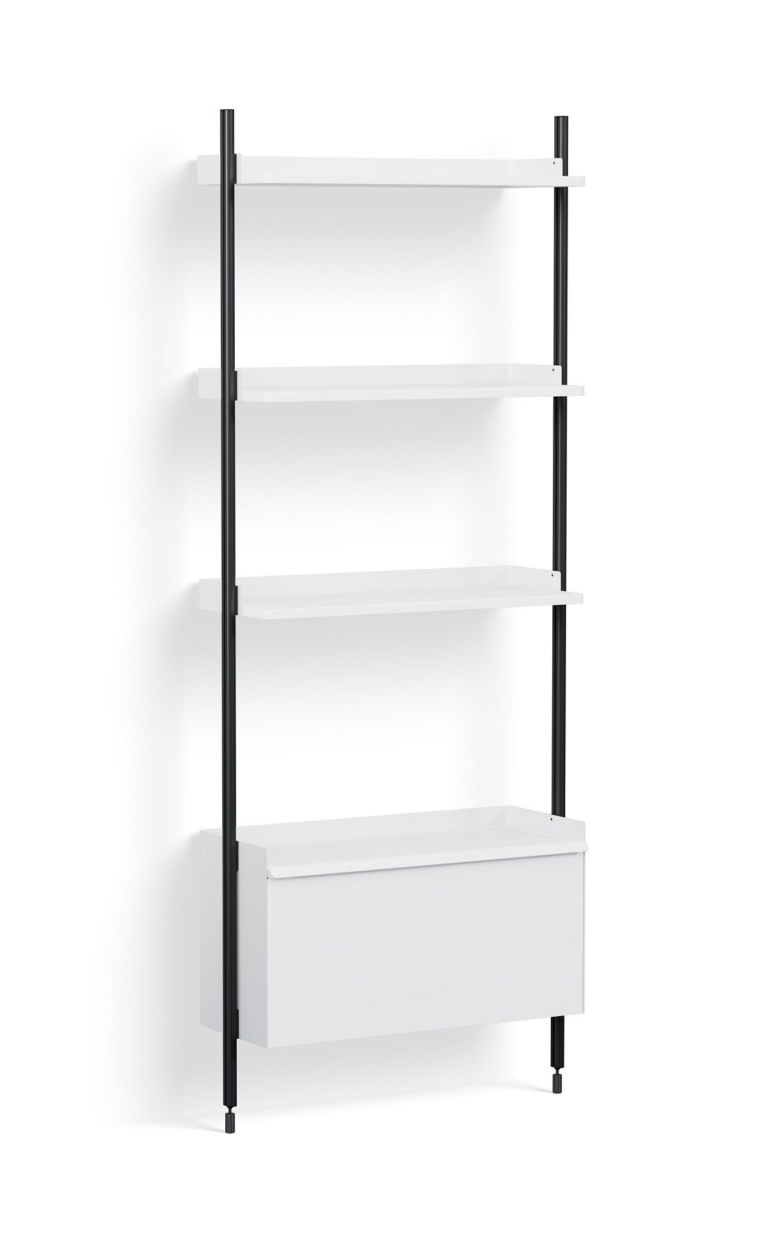 Pier System 131 1 Column Shelf Hay White-Black