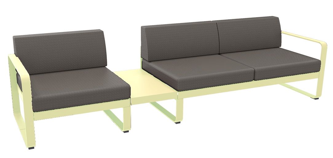 Bellevie Lounge Sofa Composition 1 A Outdoor Fermob 