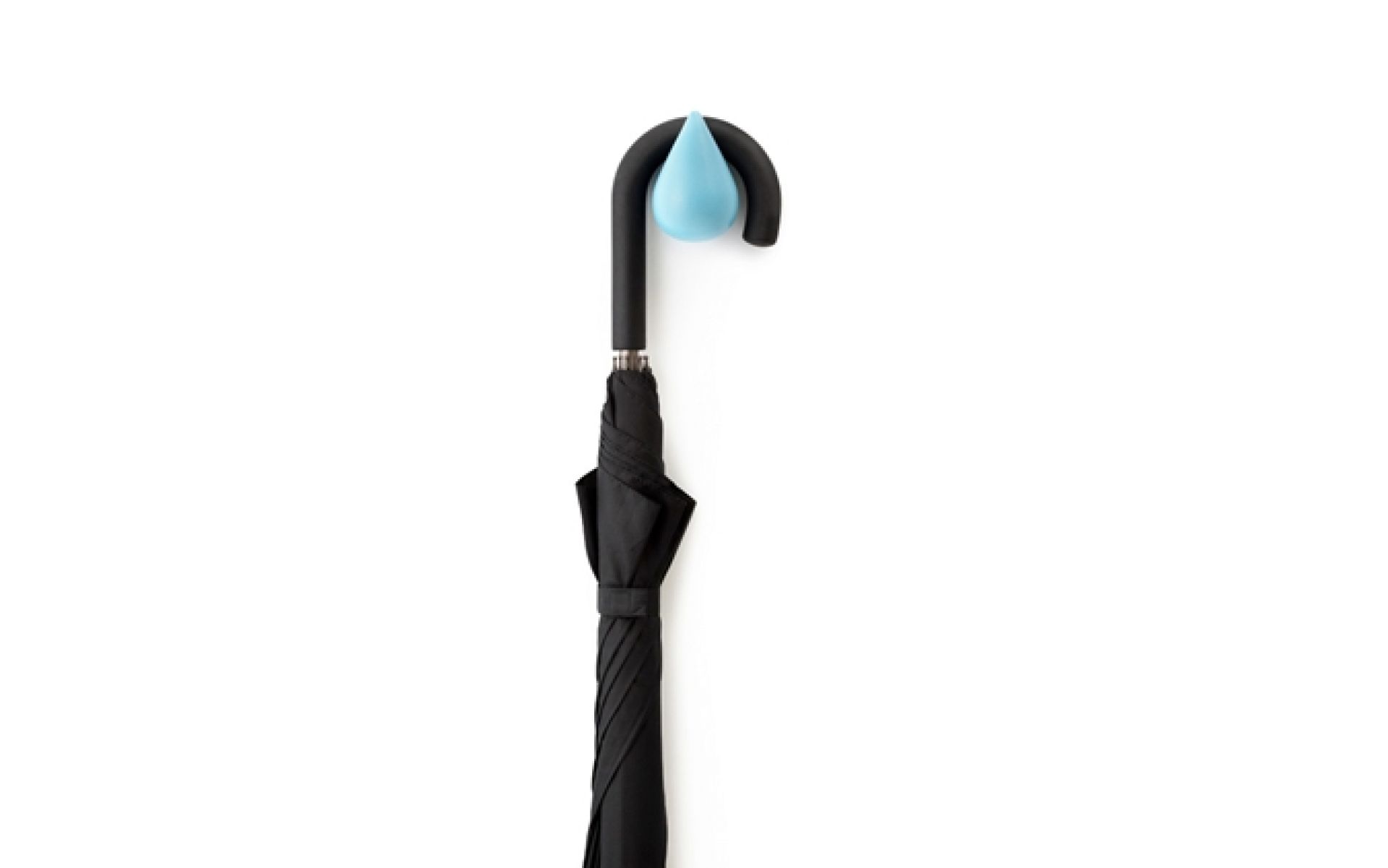 Dropit Hooks 2er Pack coat rack hook BLACK / LARGE Normann Copenhagen SINGLE PIECES