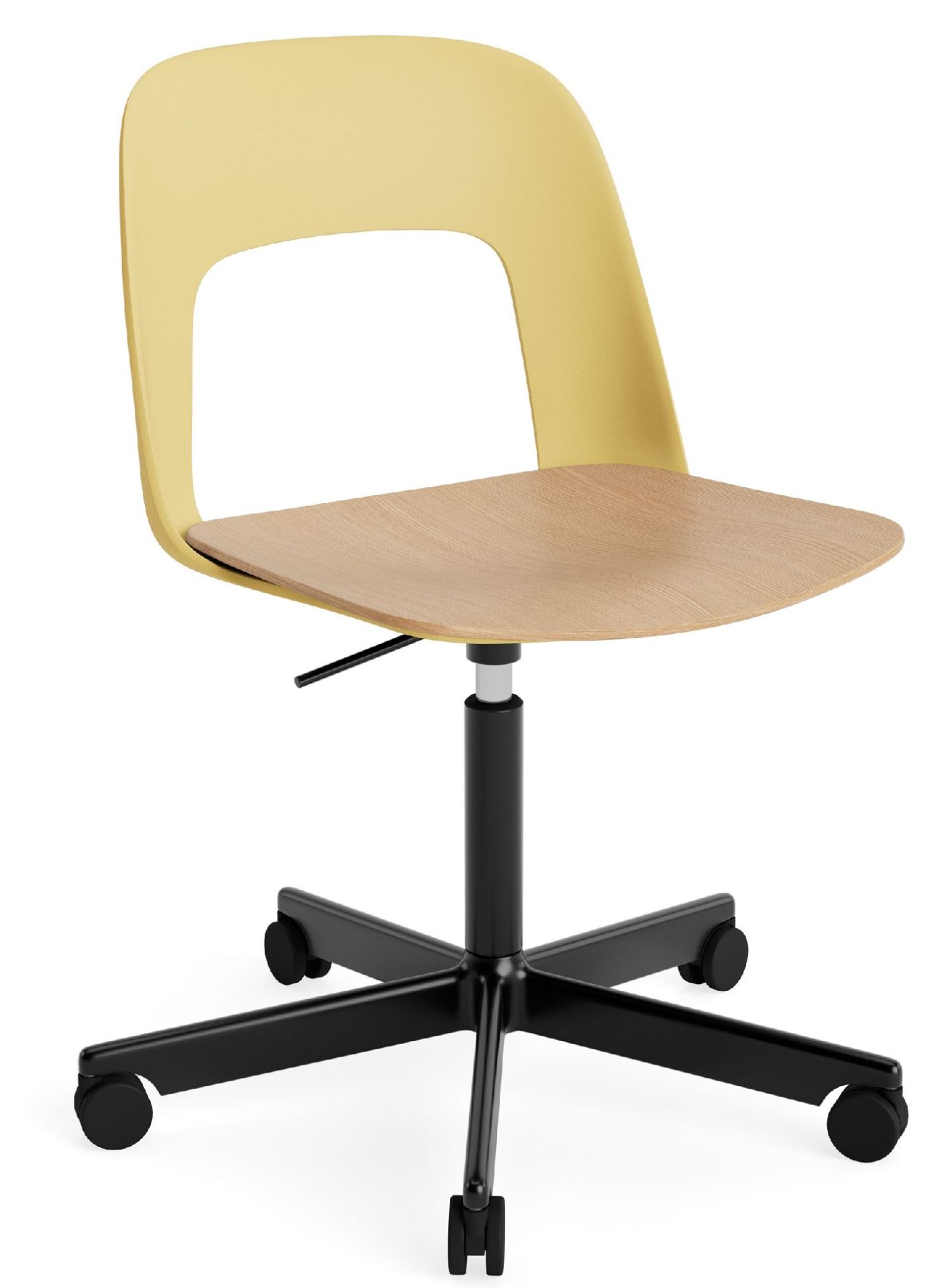 Layout Side Chair 142 5-star swivel base chair Hay  