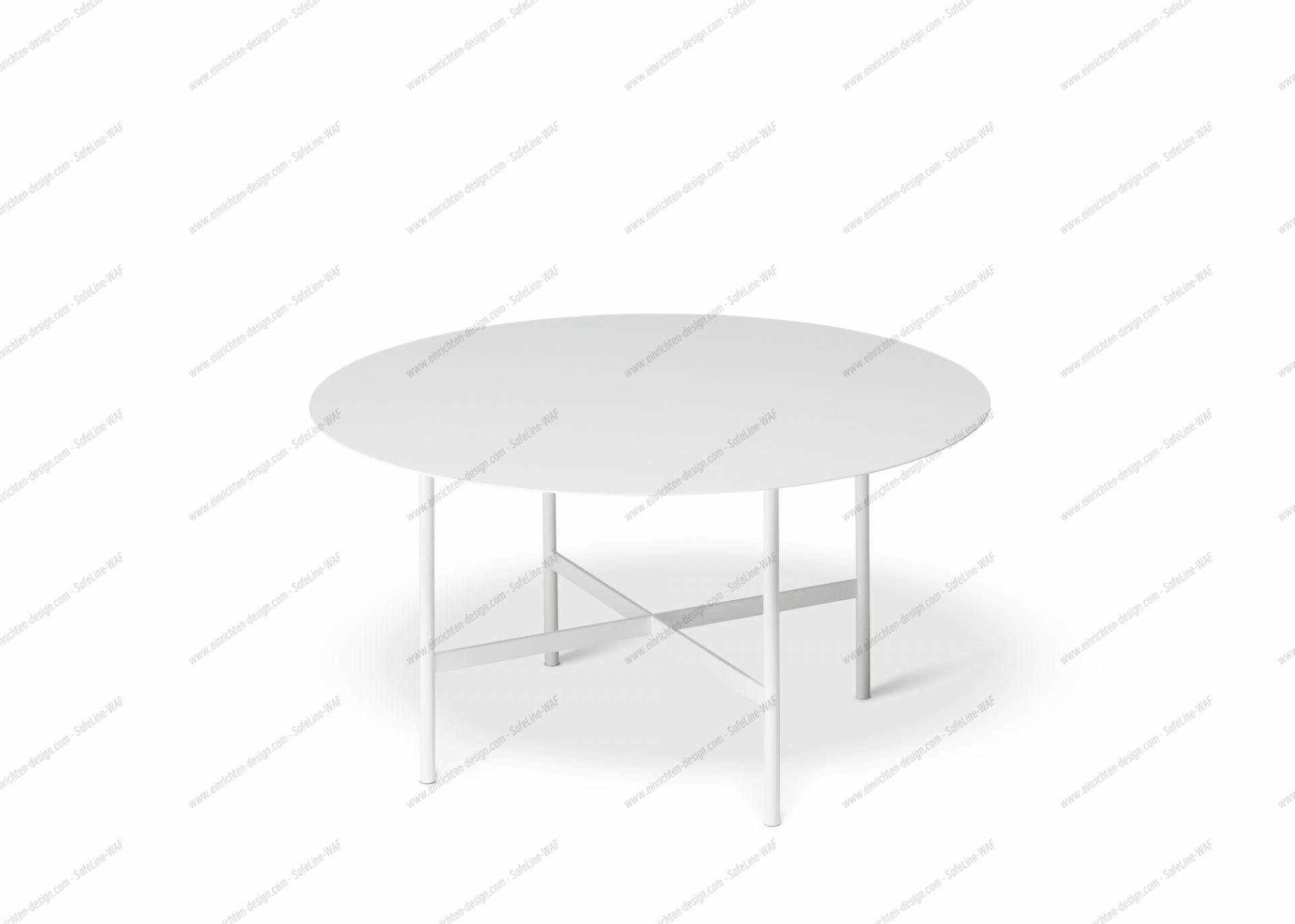 BETA Coffee and side table large white Müller Möbelfabrikation