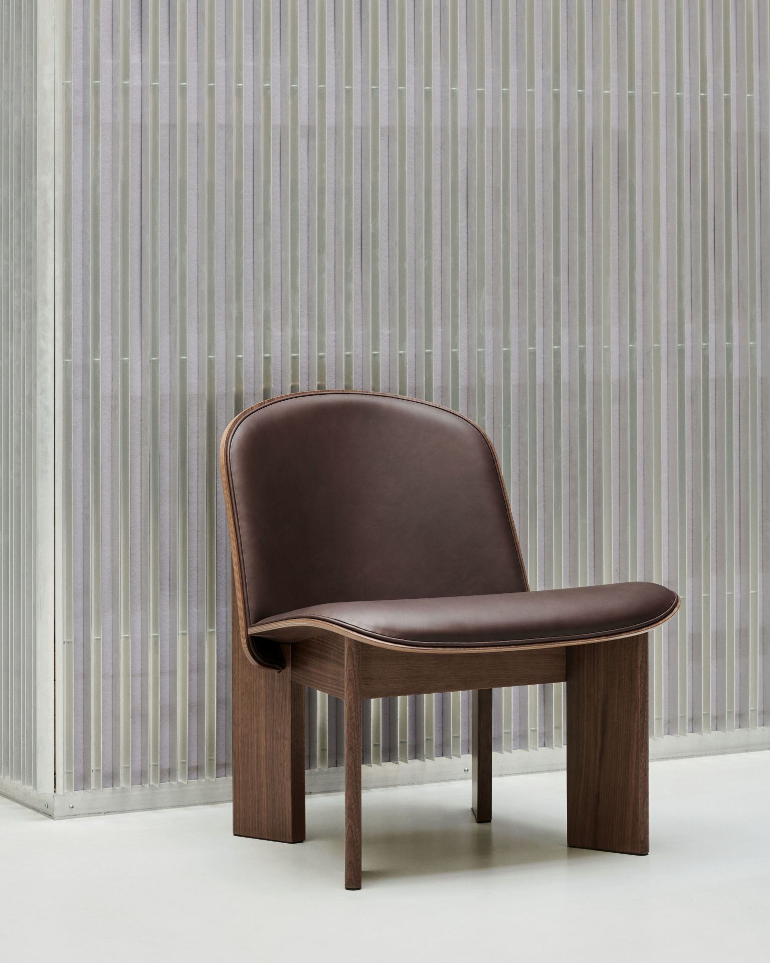 Chisel Lounge Chair Armchair Fully Upholstered Hay 