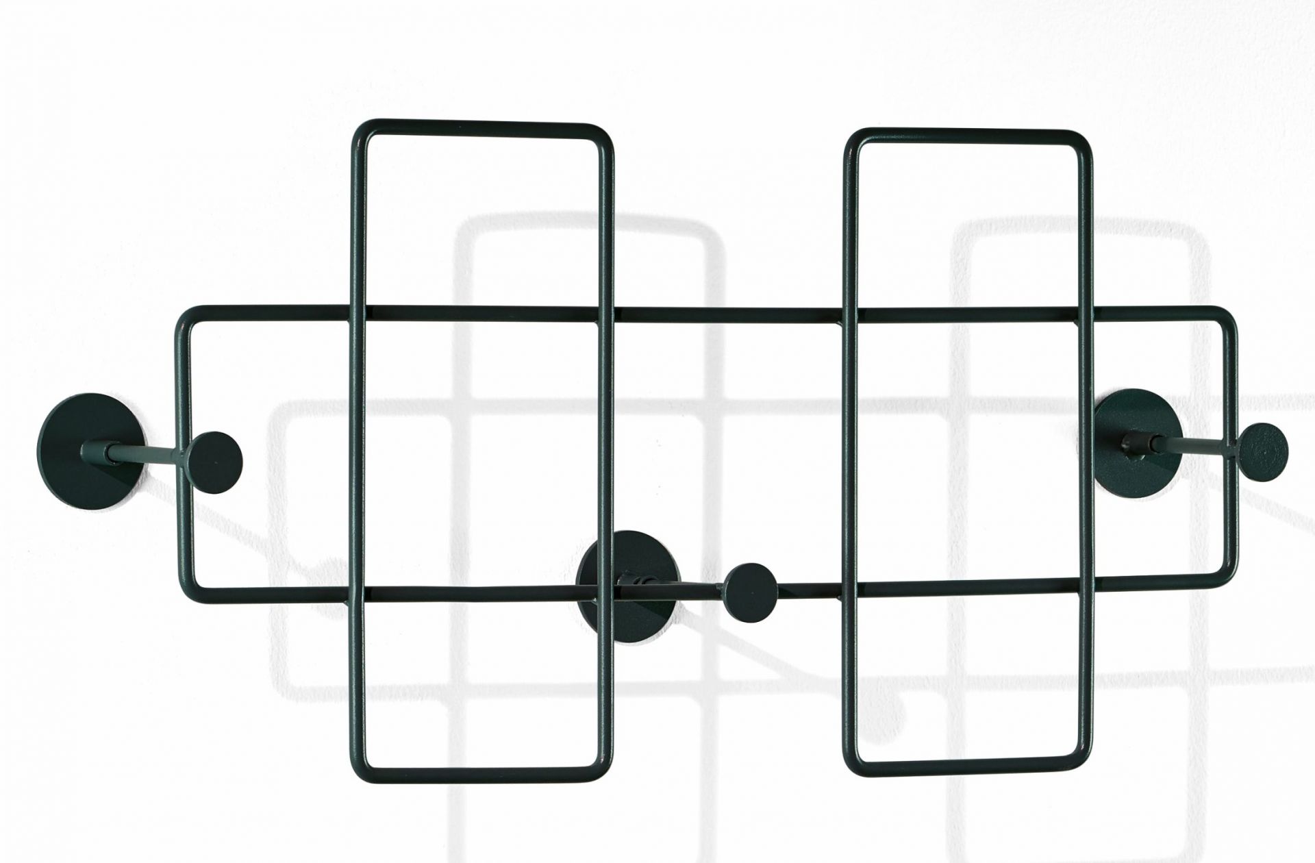 Bazar wall coat rack medium black Richard Lampert