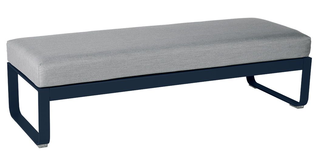 Bellevie 2-Seater Upholstered Stool Outdoor Fermob 