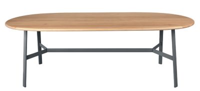 SO'O oak dining table 220 × 95 cm (oval) Indoor Fermob