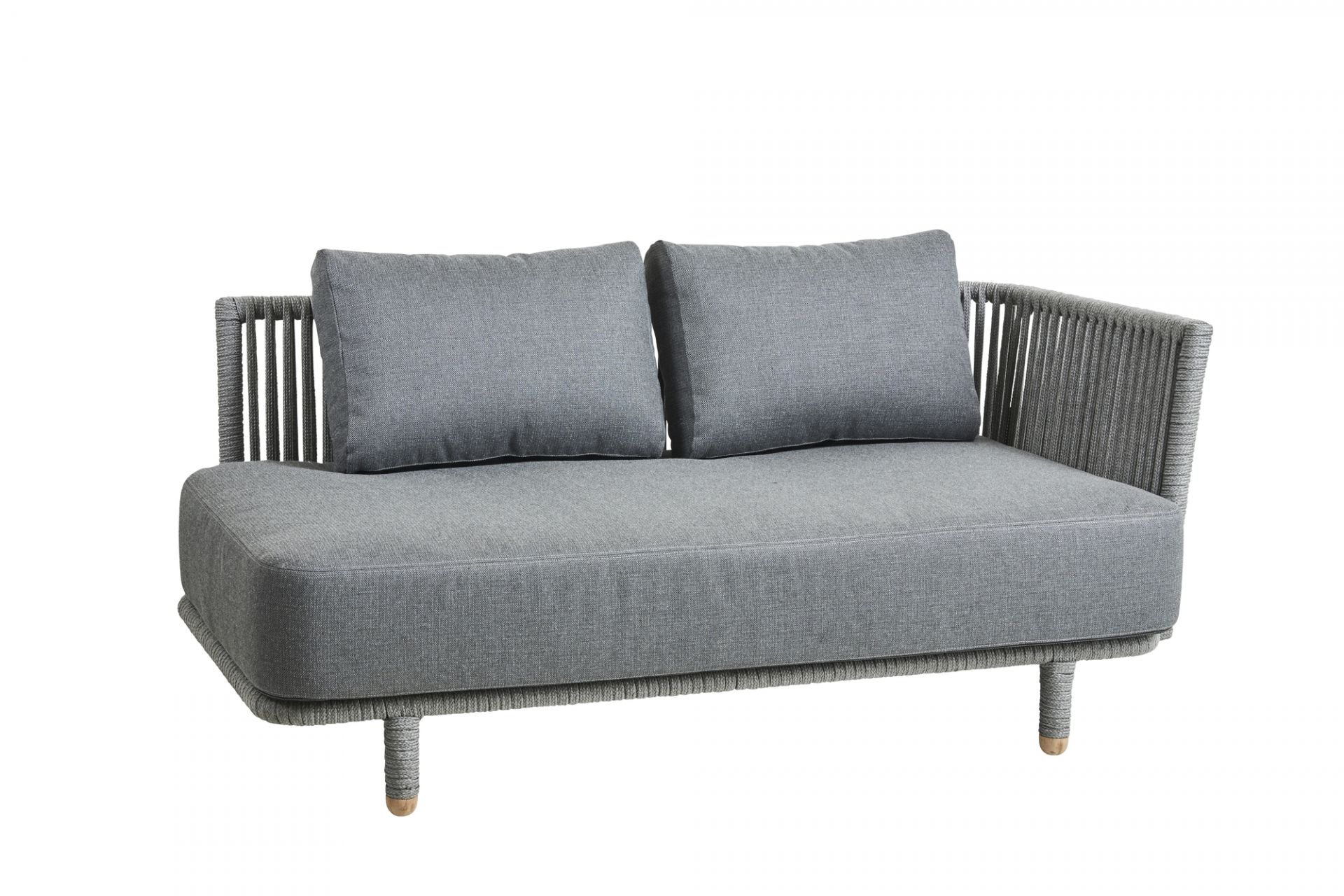 Moments Outdoor 2-seater sofa left Cane-Line