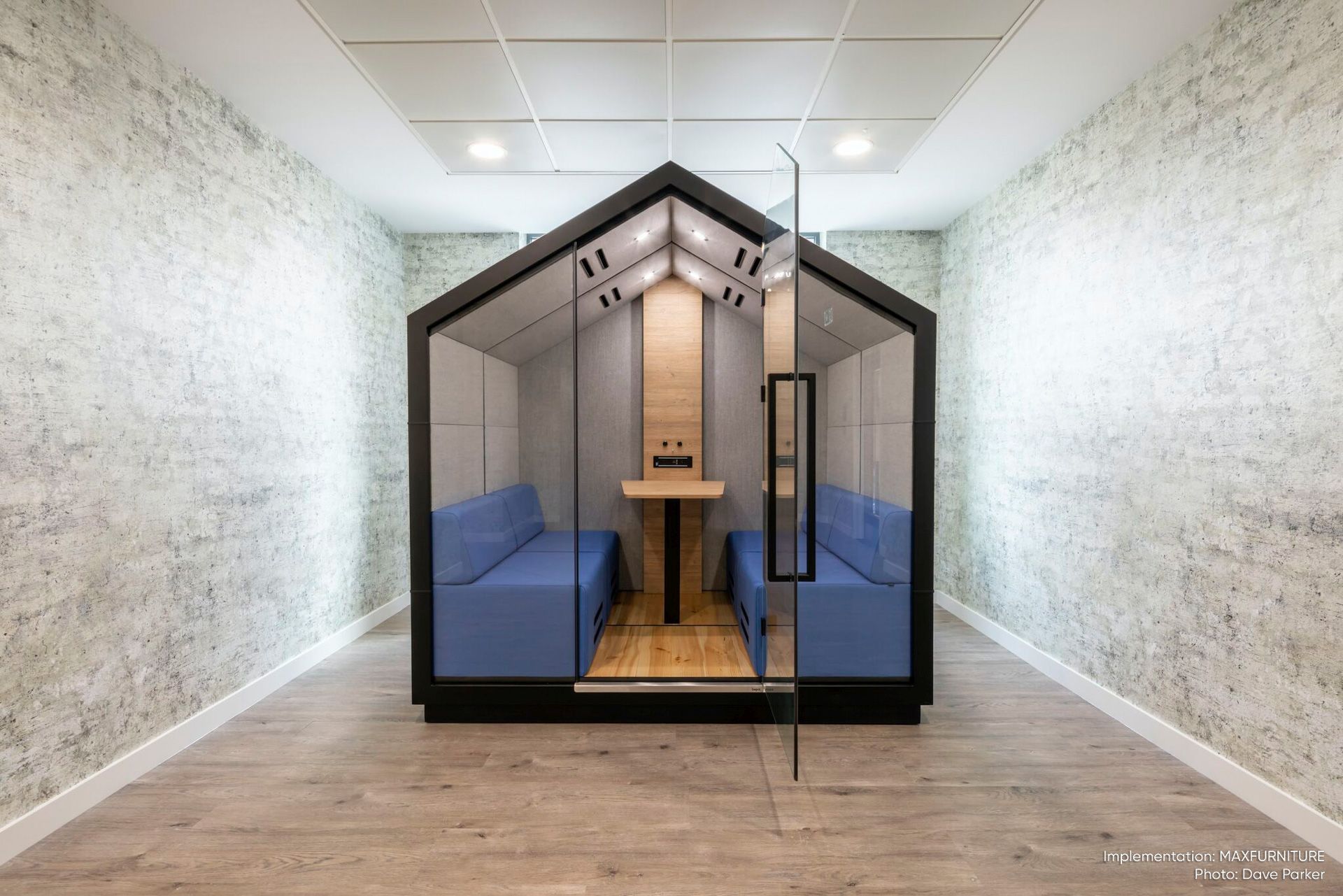 treehouse TH 4 Acoustic furniture for 4 persons Bejot