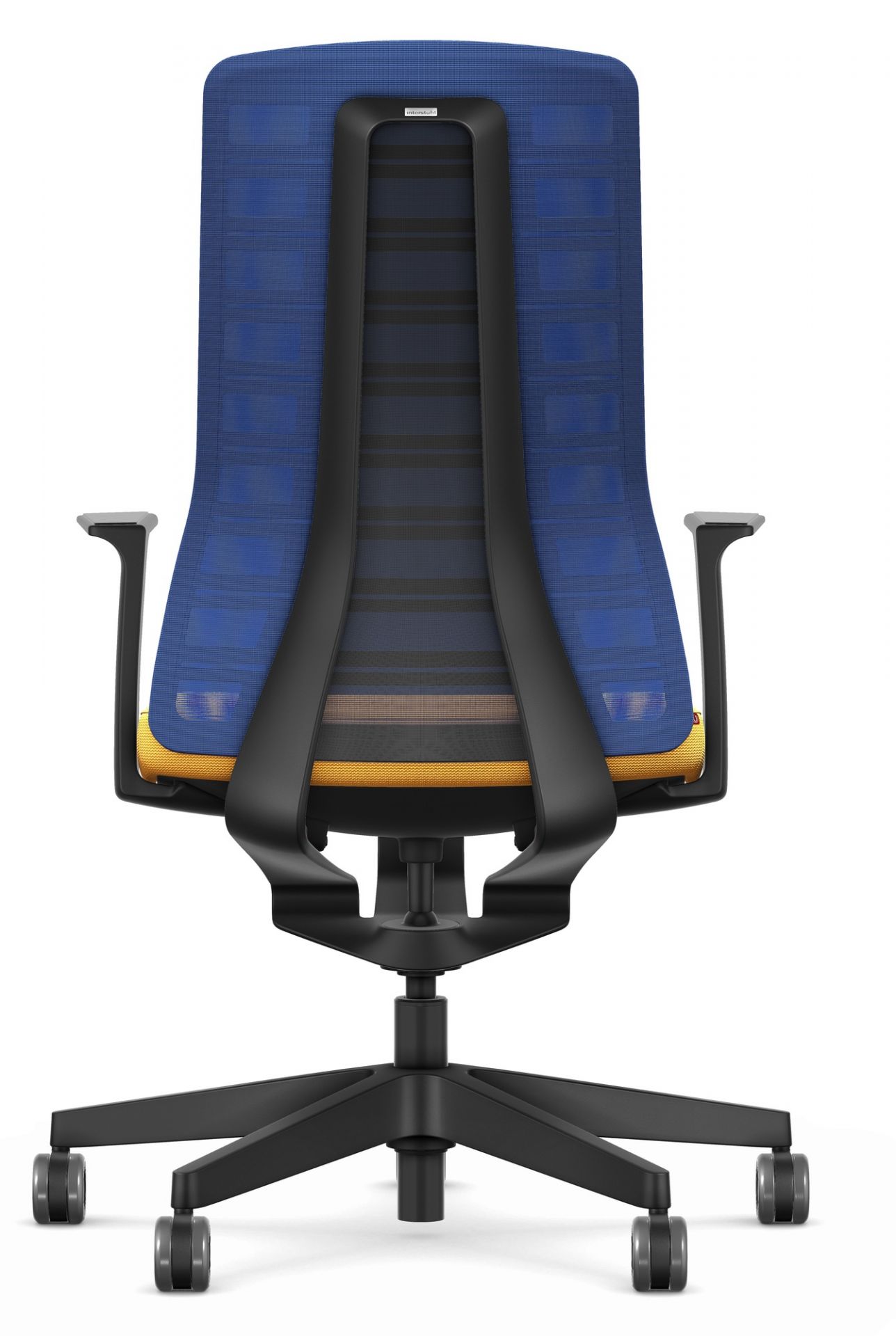 Pure Edition Active Office swivel chair Interstuhl Blue  - Yellow