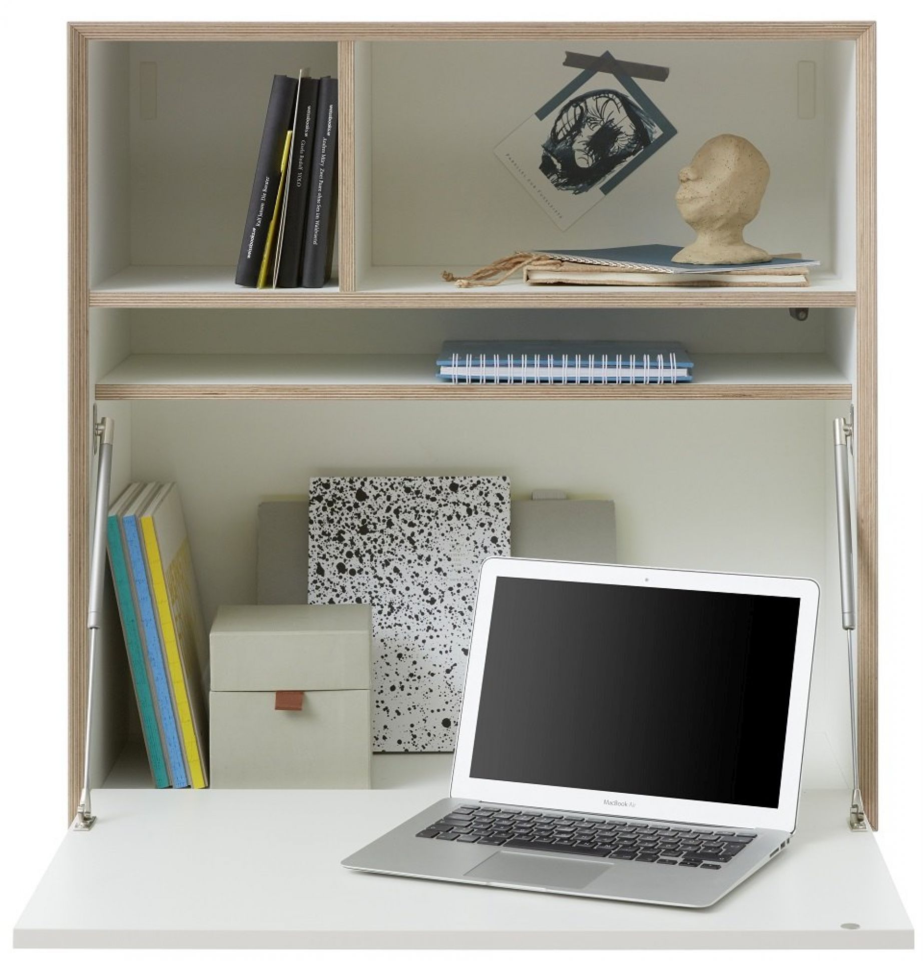 Vertiko Ply Five Wall secretary / Shelf Müller Möbelwerkstätten