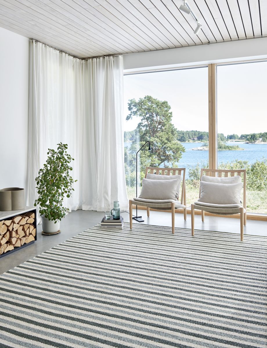 Teo Rug 230x320cm Denim Pappelina