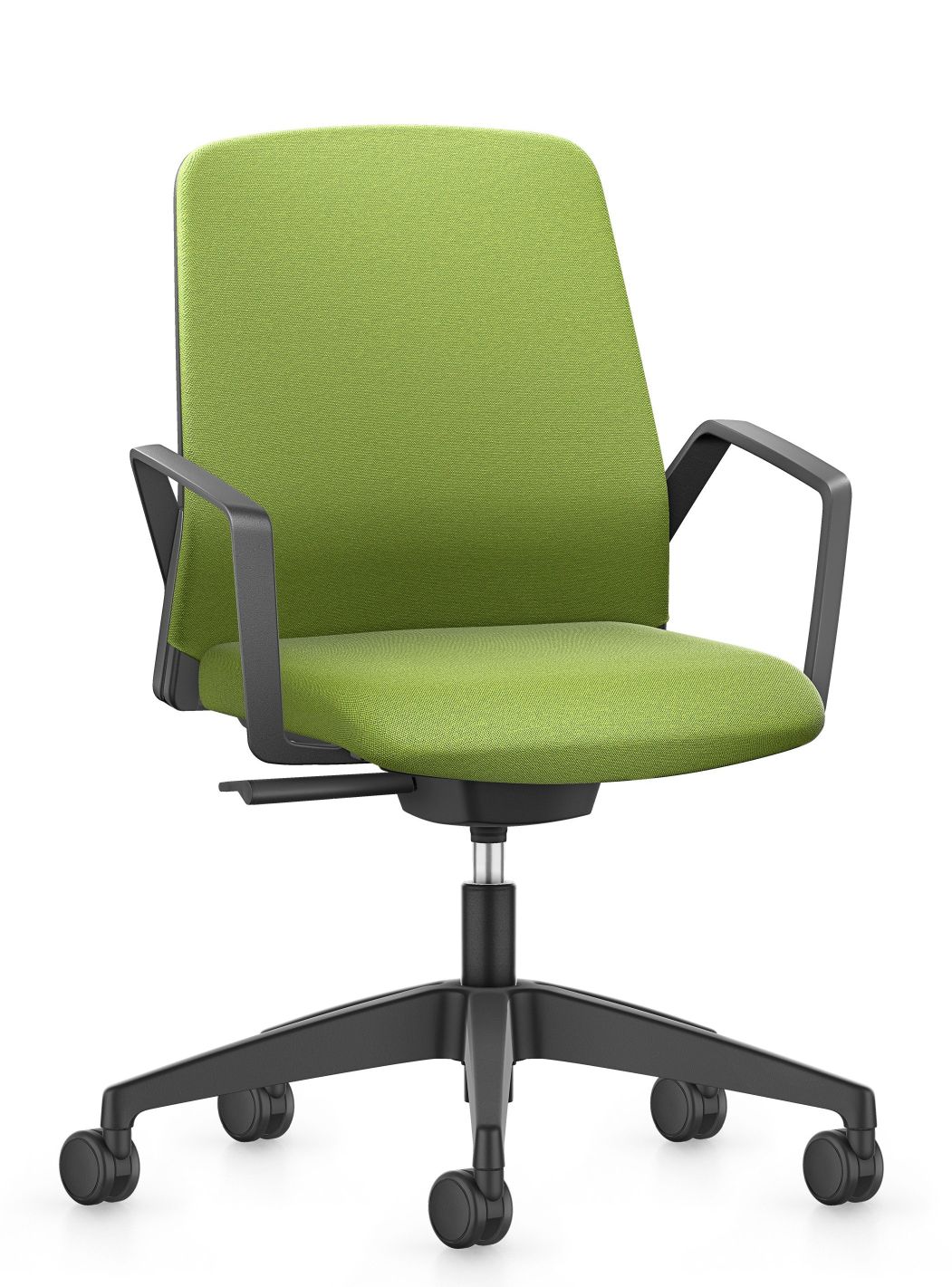Buddy office swivel chair upholstered back Interstuhl
