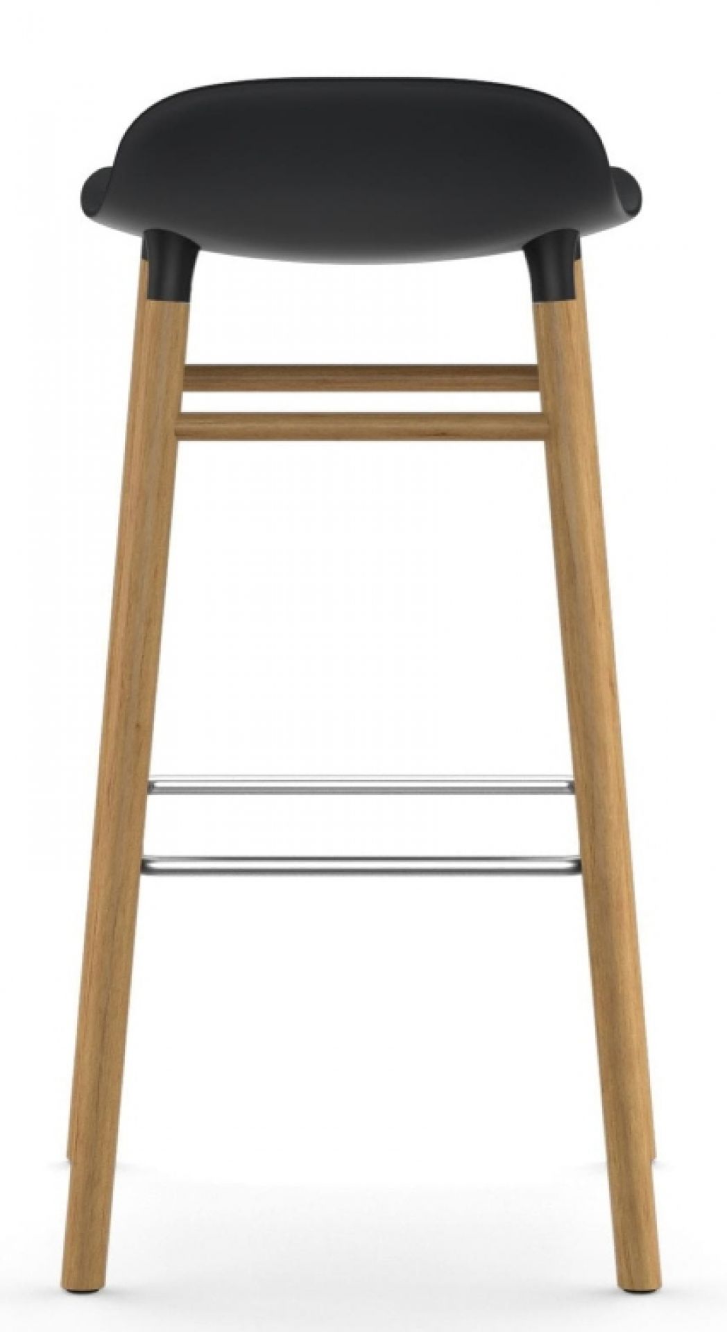 Form Barstool  H 75 cm Wood Normann Copenhagen