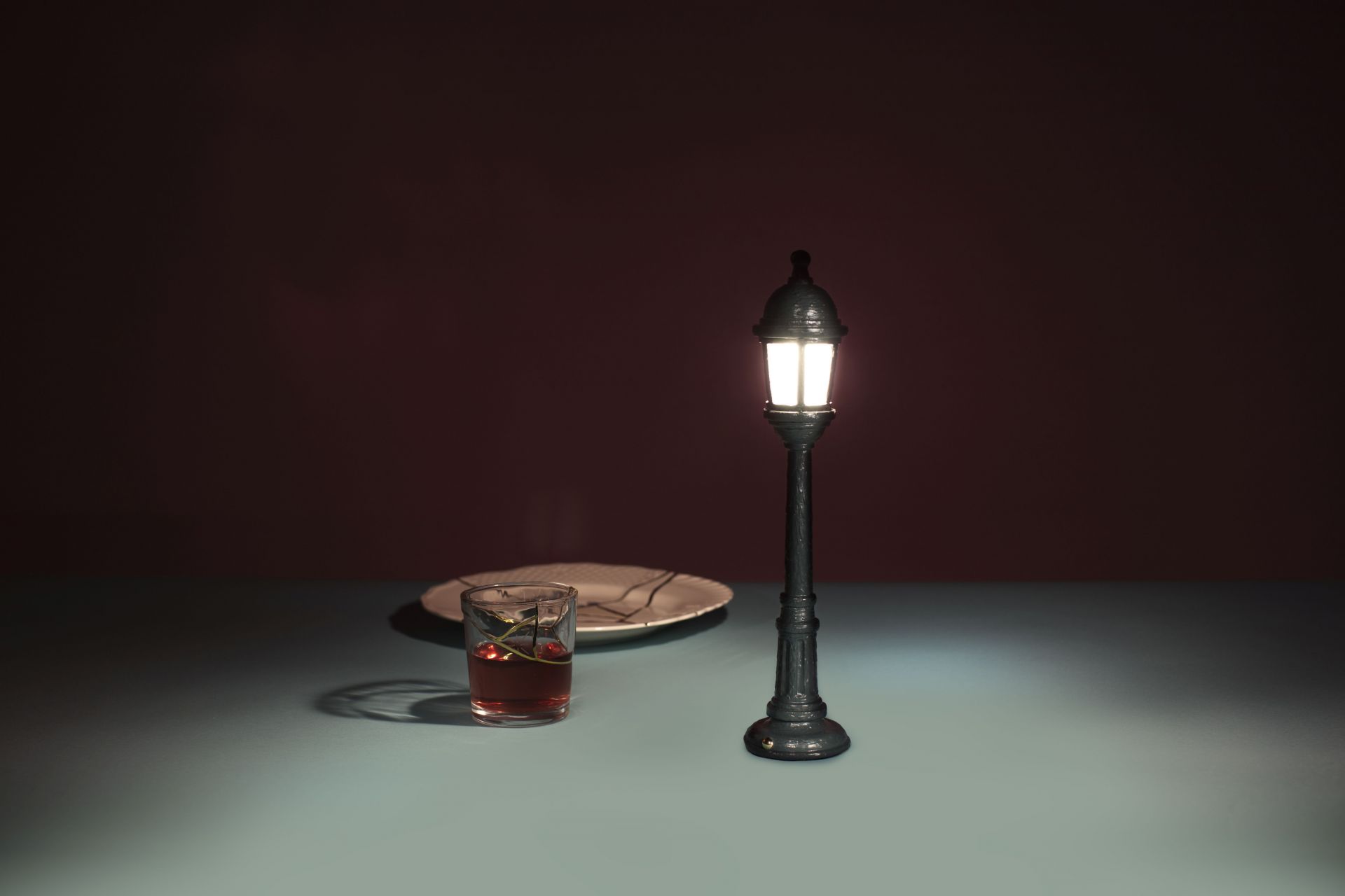 Street Lamp Dining rechargeable table lamp Seletti SINGLE PIECES