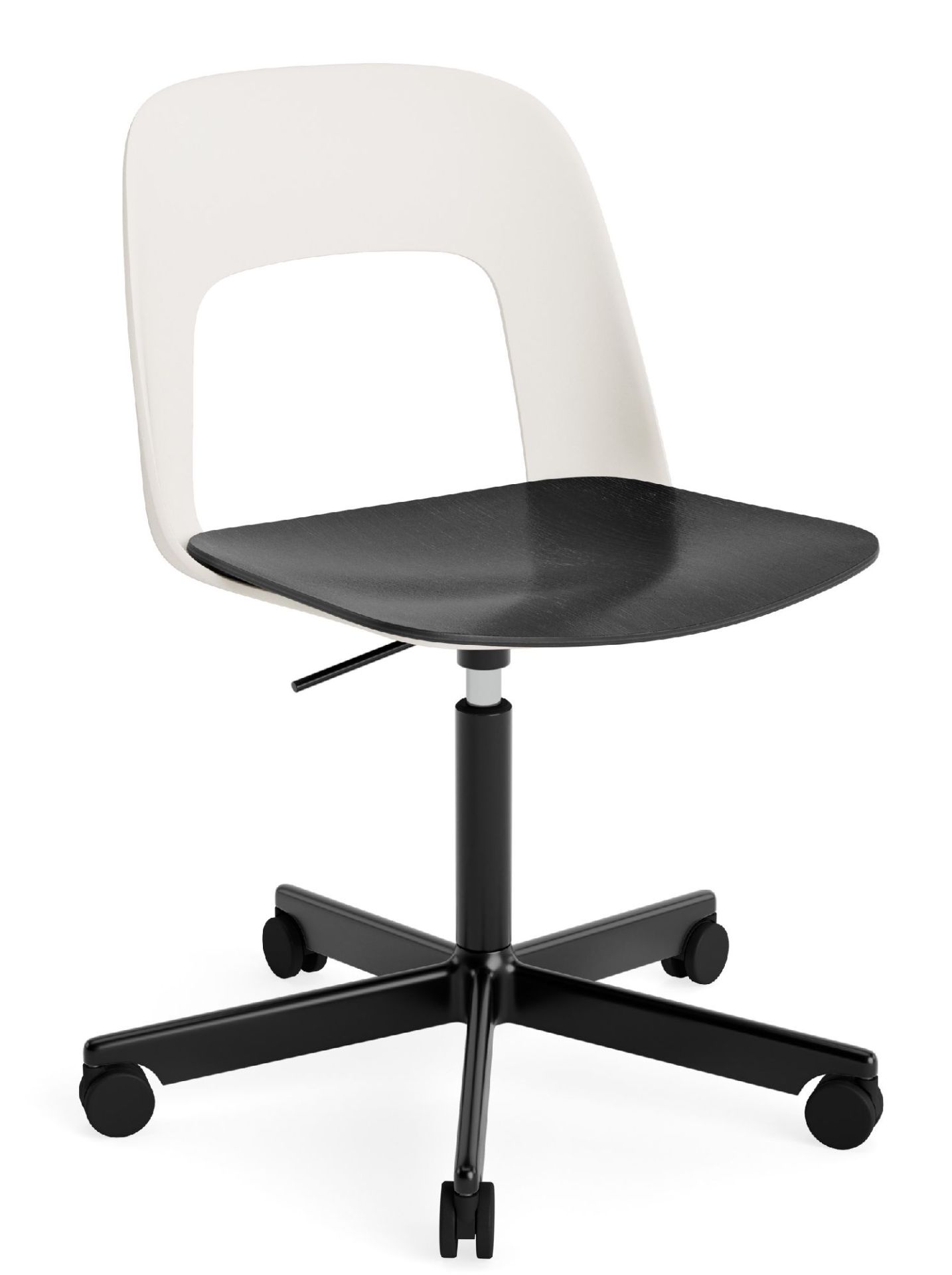 Layout Side Chair 142 5-star swivel base chair Hay  