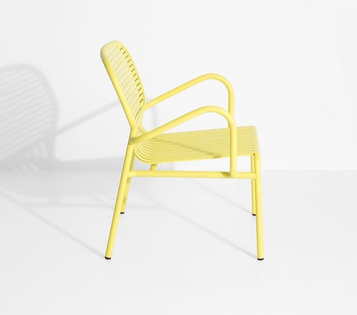 Week-End Garden Armchair Petite Friture Yellow