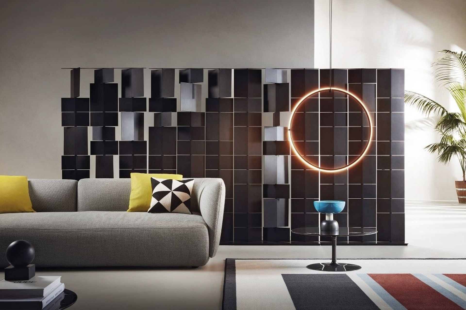 Divide It Room divider Two modules MDF Italia
