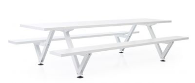 Marina Picnic Table with Benches Outdoor Extremis