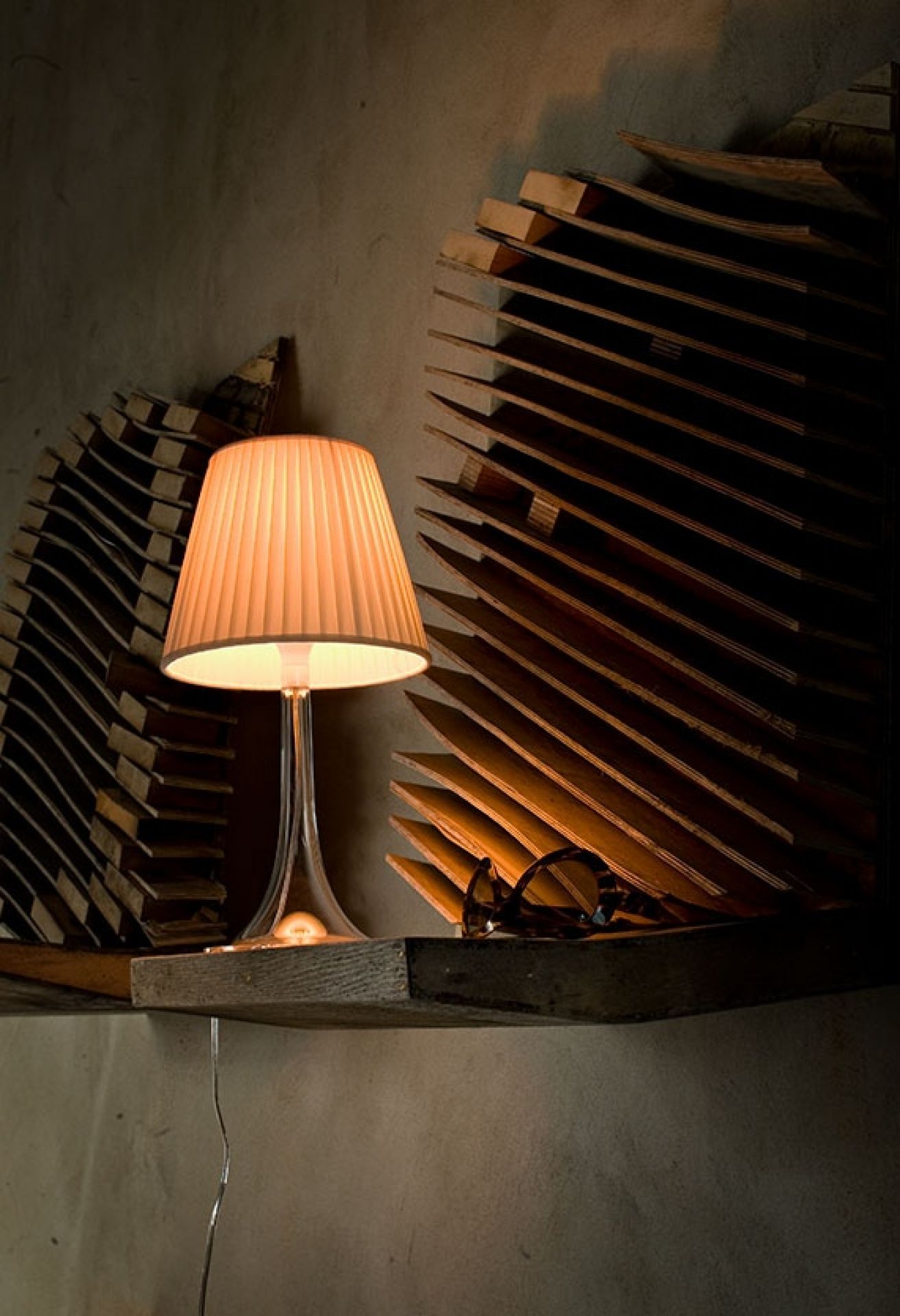 Miss K Table lamp Flos Silver