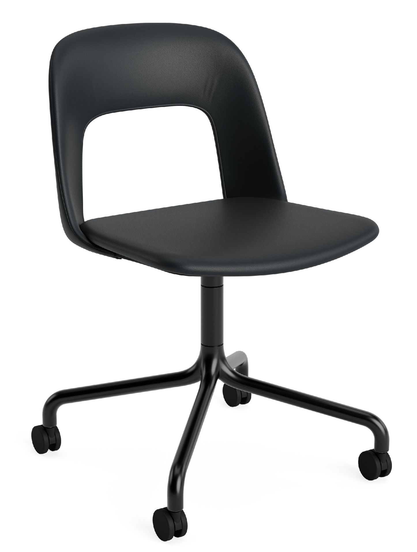 Layout Side Chair 164 4-star swivel chair Hay