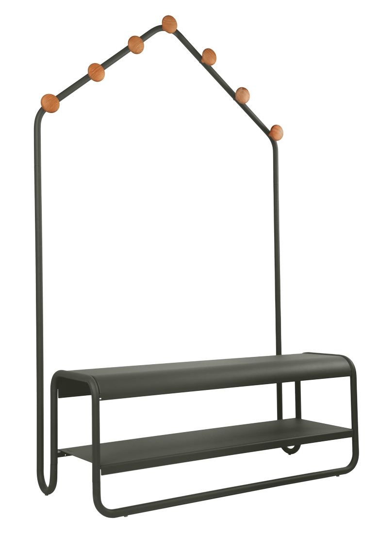 Funambule Coat rack bench Indoor Fermob