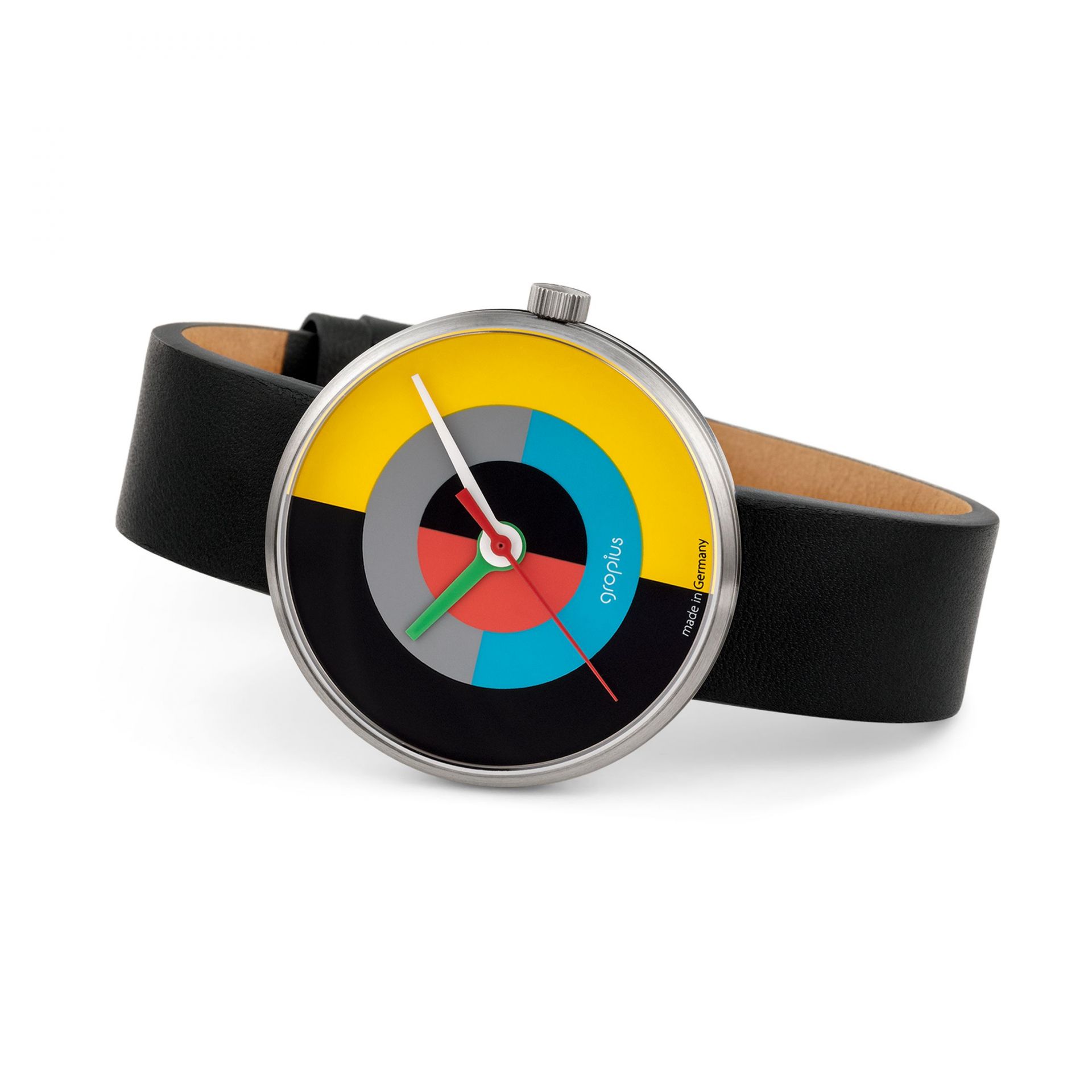 J. Albers watch with leather strap Walter Gropius SINGLE PIECES