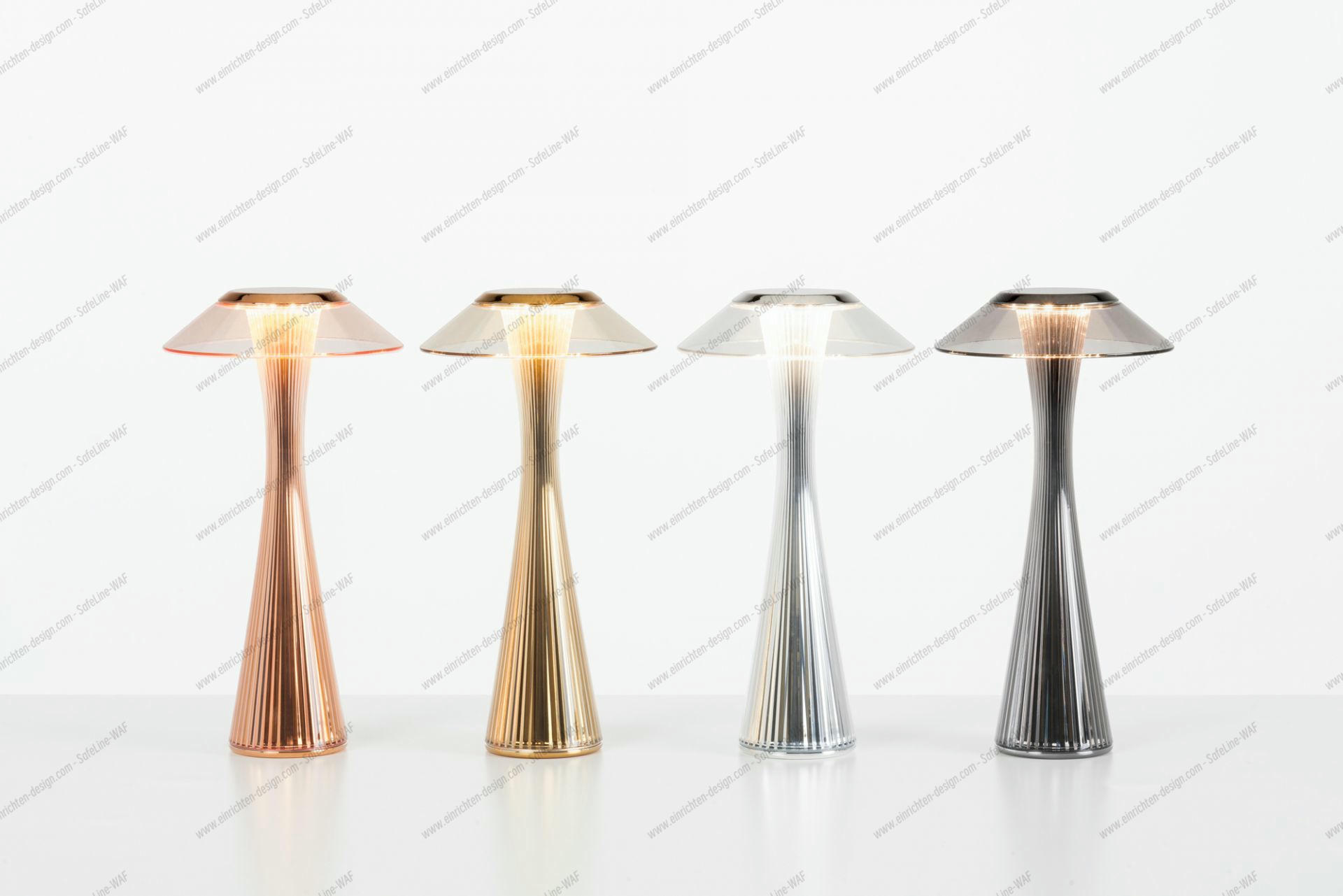 Space table lamp Outdoor Chrome Kartell