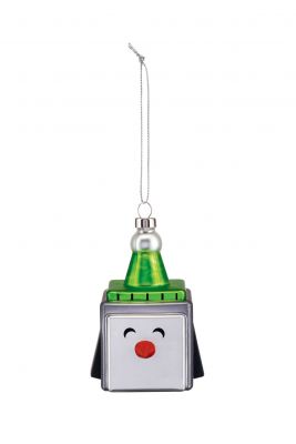 Cubik Penguin GJ02 5 Christmas pendant Alessi SINGLE PIECES