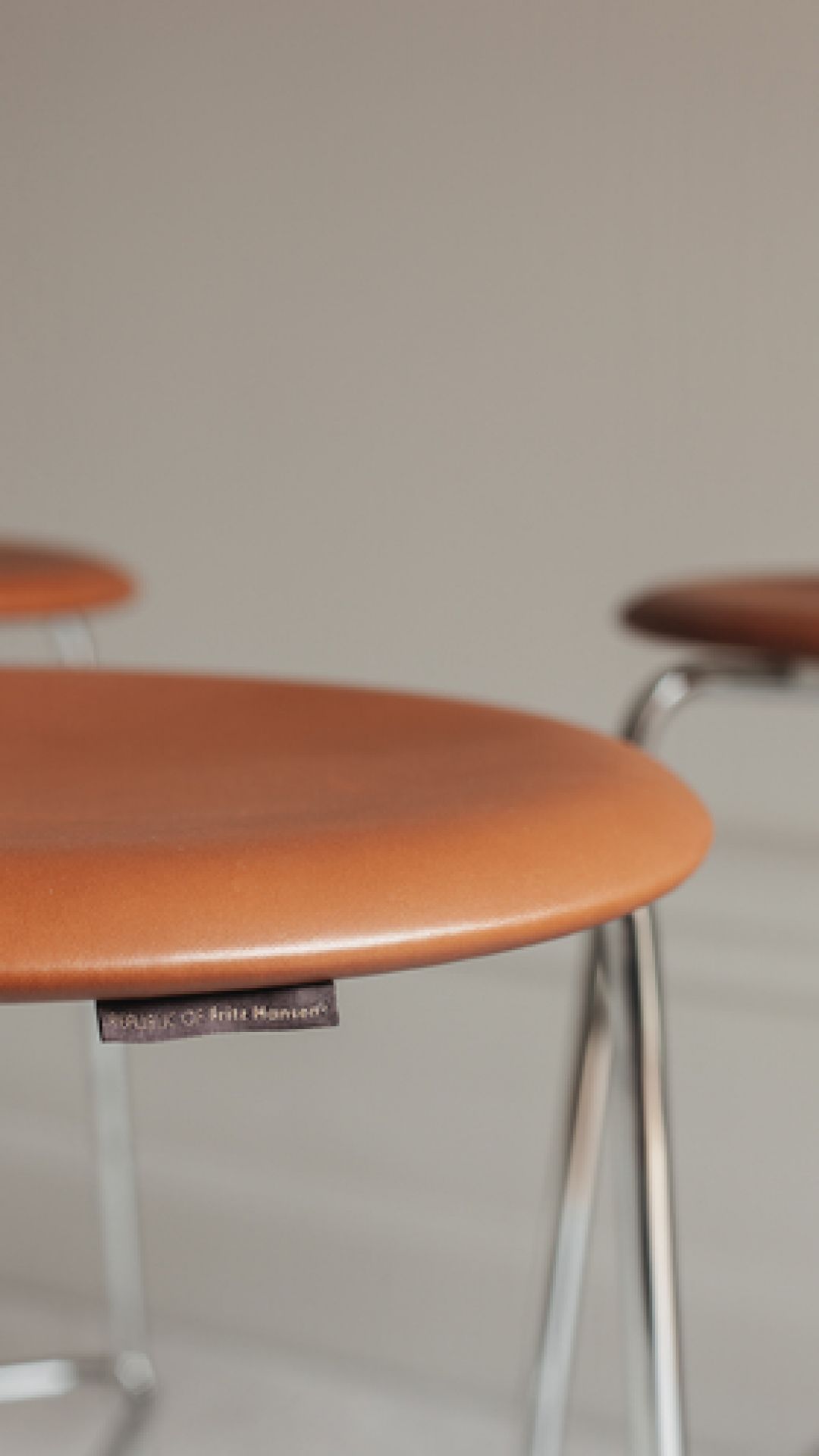 High Dot High Stool Fritz Hansen