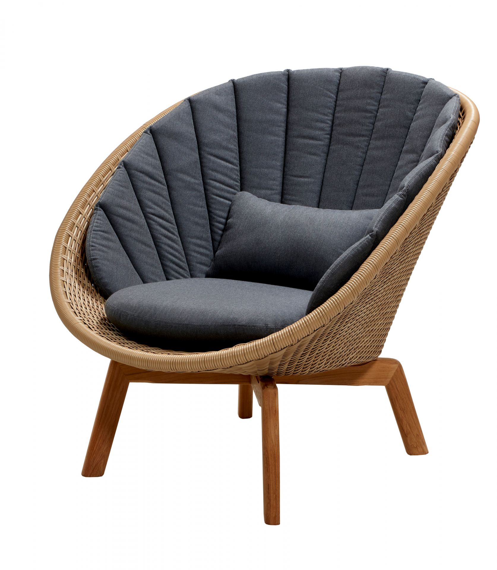 Peacock Outdoor Lounge chair Fiber Cane-Line
