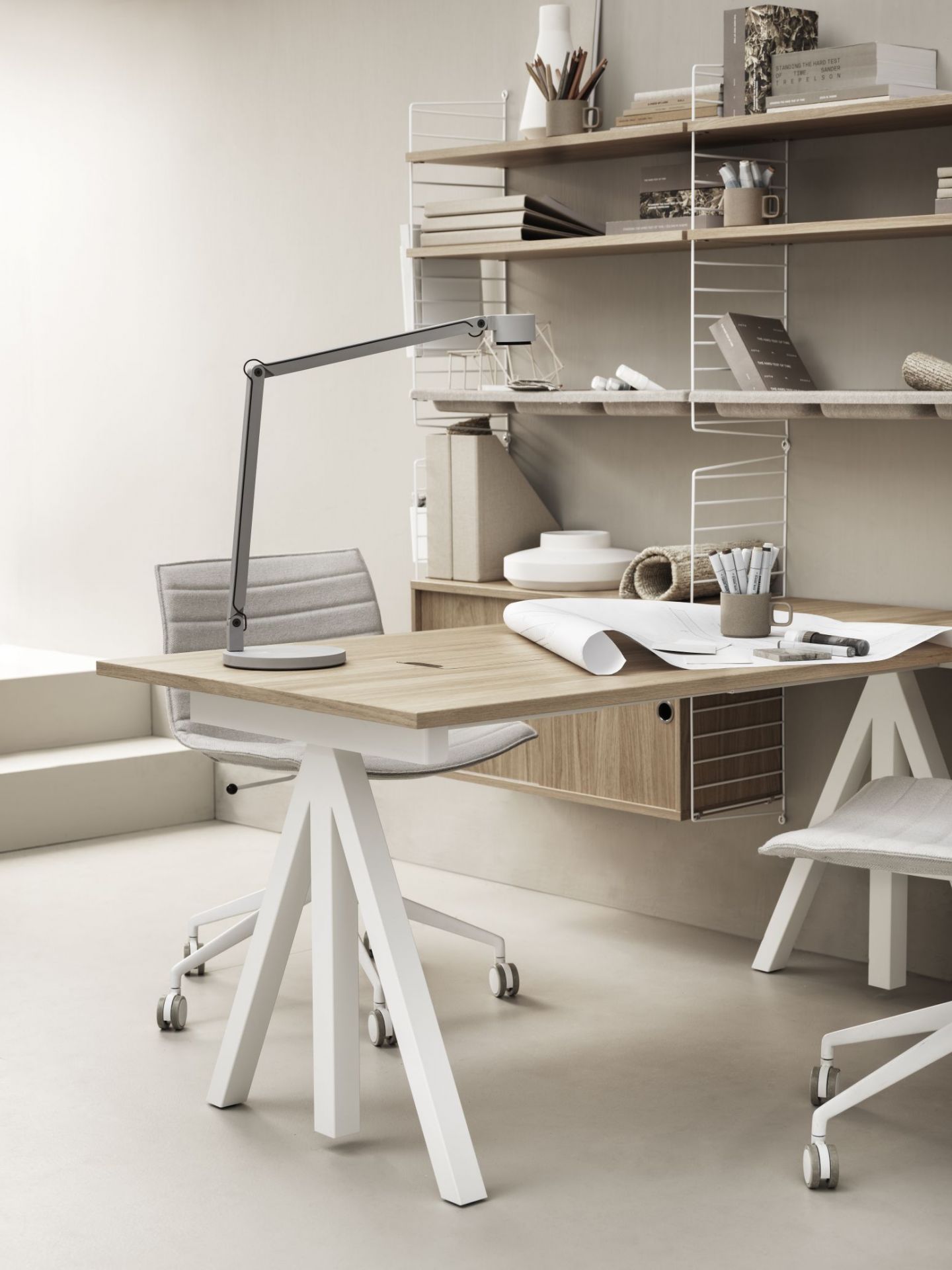 Desk Fix String Furniture Oak